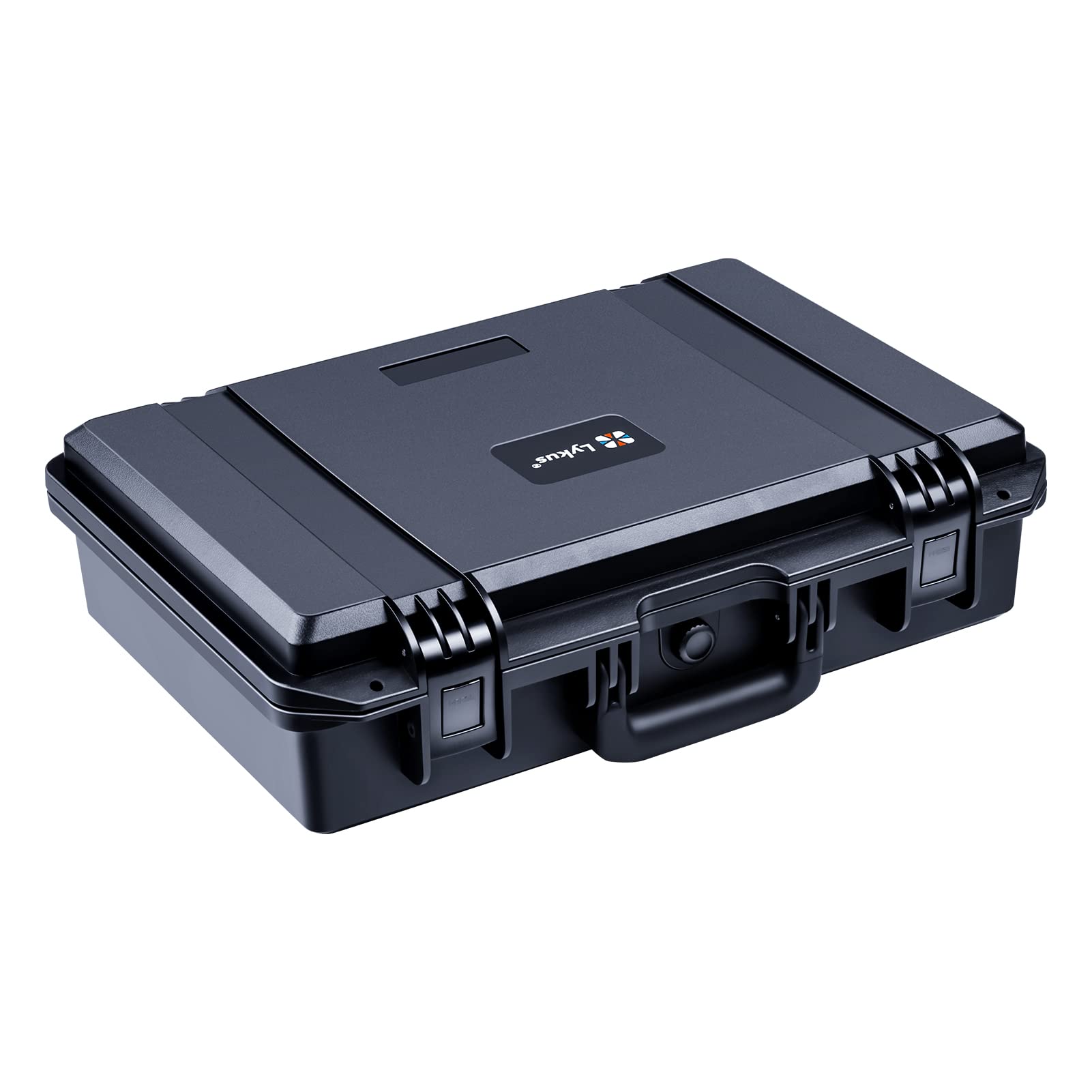 **Lykus HC-4410 Waterproof Hard Case with Customizable Foam Insert – 44x29x12cm Interior – Fits 16