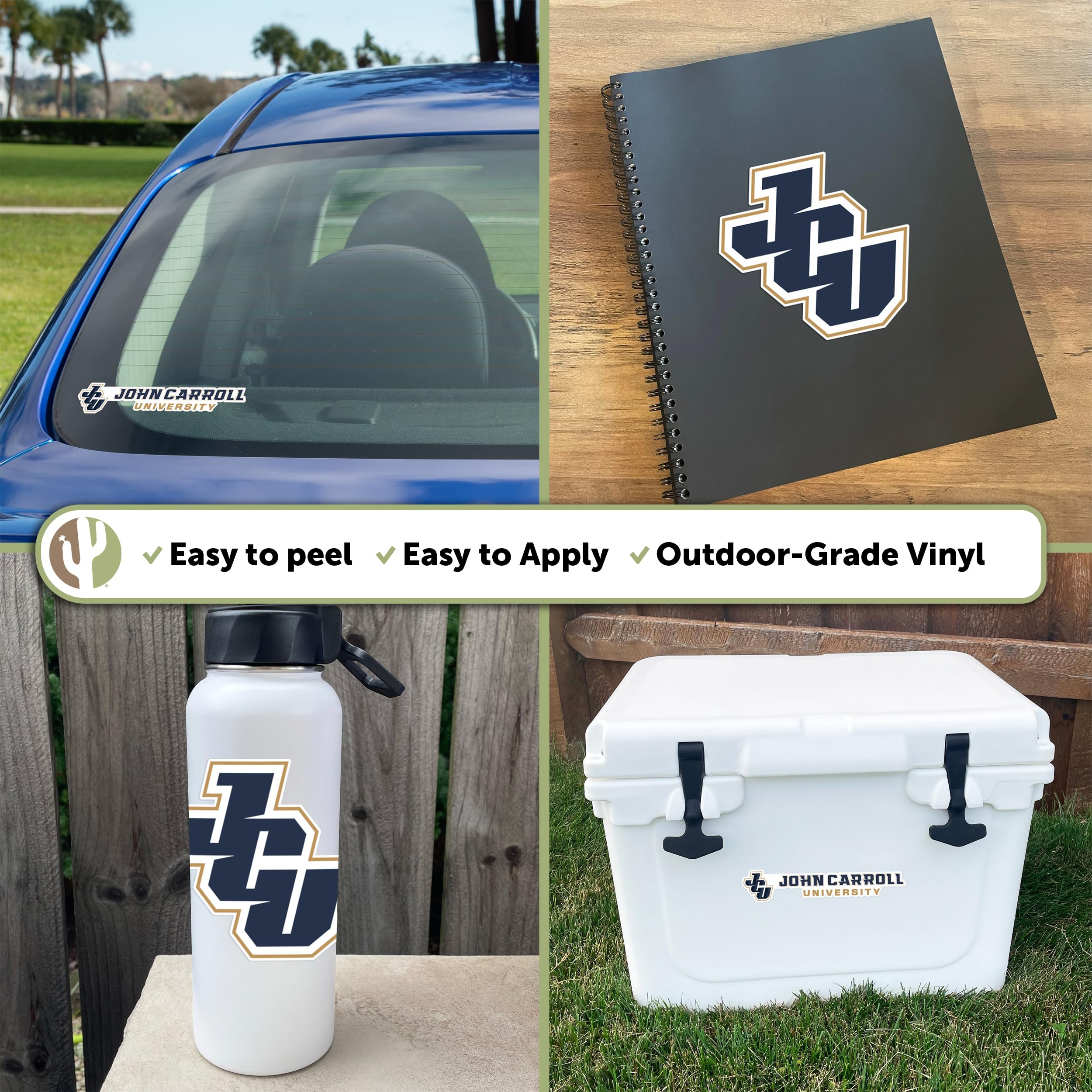 John Carroll University Vinyl Decal Sticker - Premium Laptop, Water Bottle, Car & Scrapbook Decoration - Perfect for School Spirit, College Pride & DIY Projects