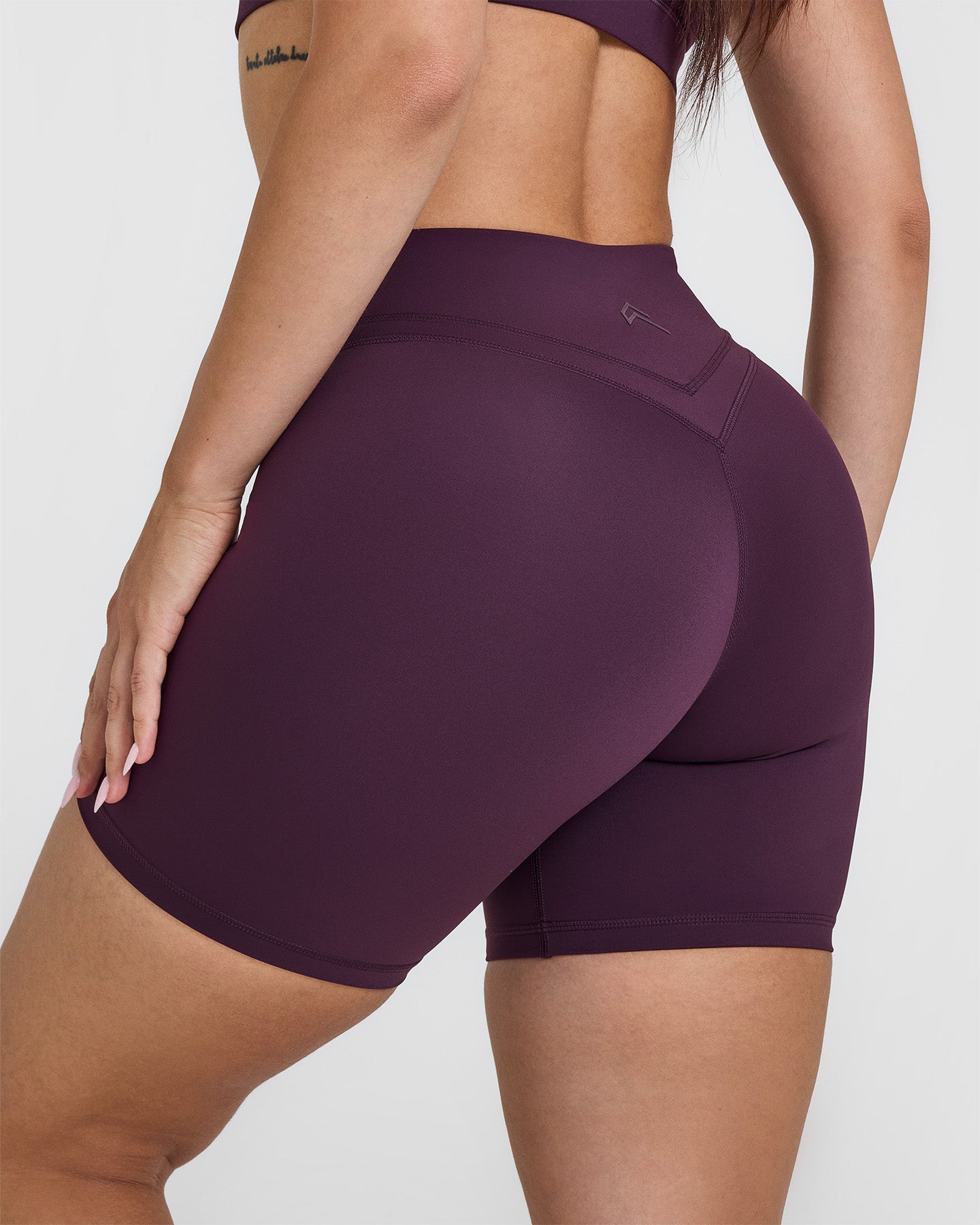 Unified Wrap Shorts 6 | Blackberry Purple | Comfortable Yoga Shorts for Women | Perfect for Yoga, Gym & Lounge Wear
