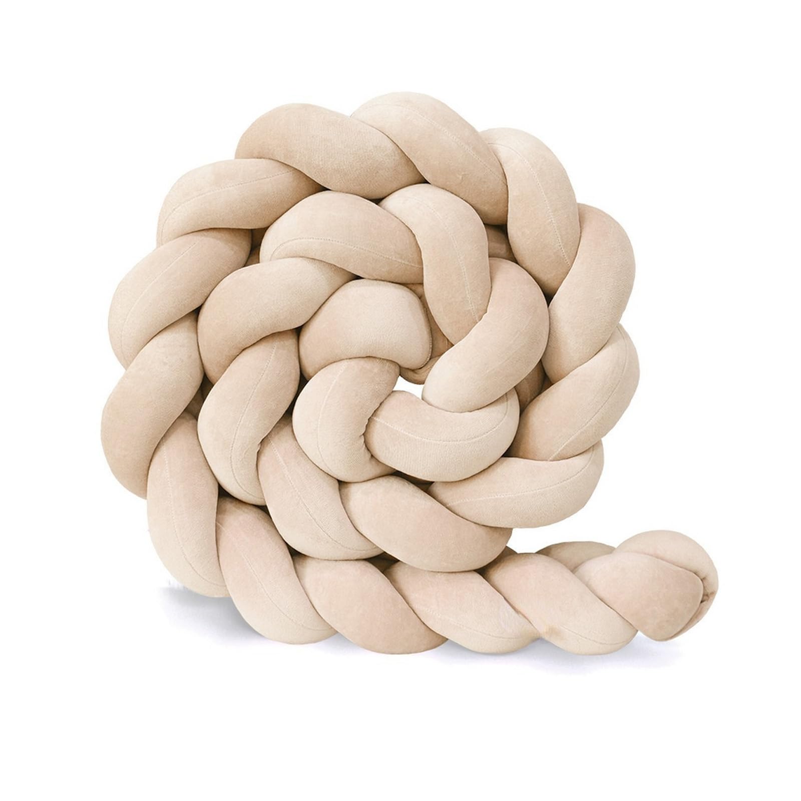 Knot Ball Pillow - Large 150CM Round Decorative Throw Pillow for Bedroom, Sofa & Couch | Machine Washable, Stylish Home Decor | Perfect for Living Room, Nursery & Cozy Spaces