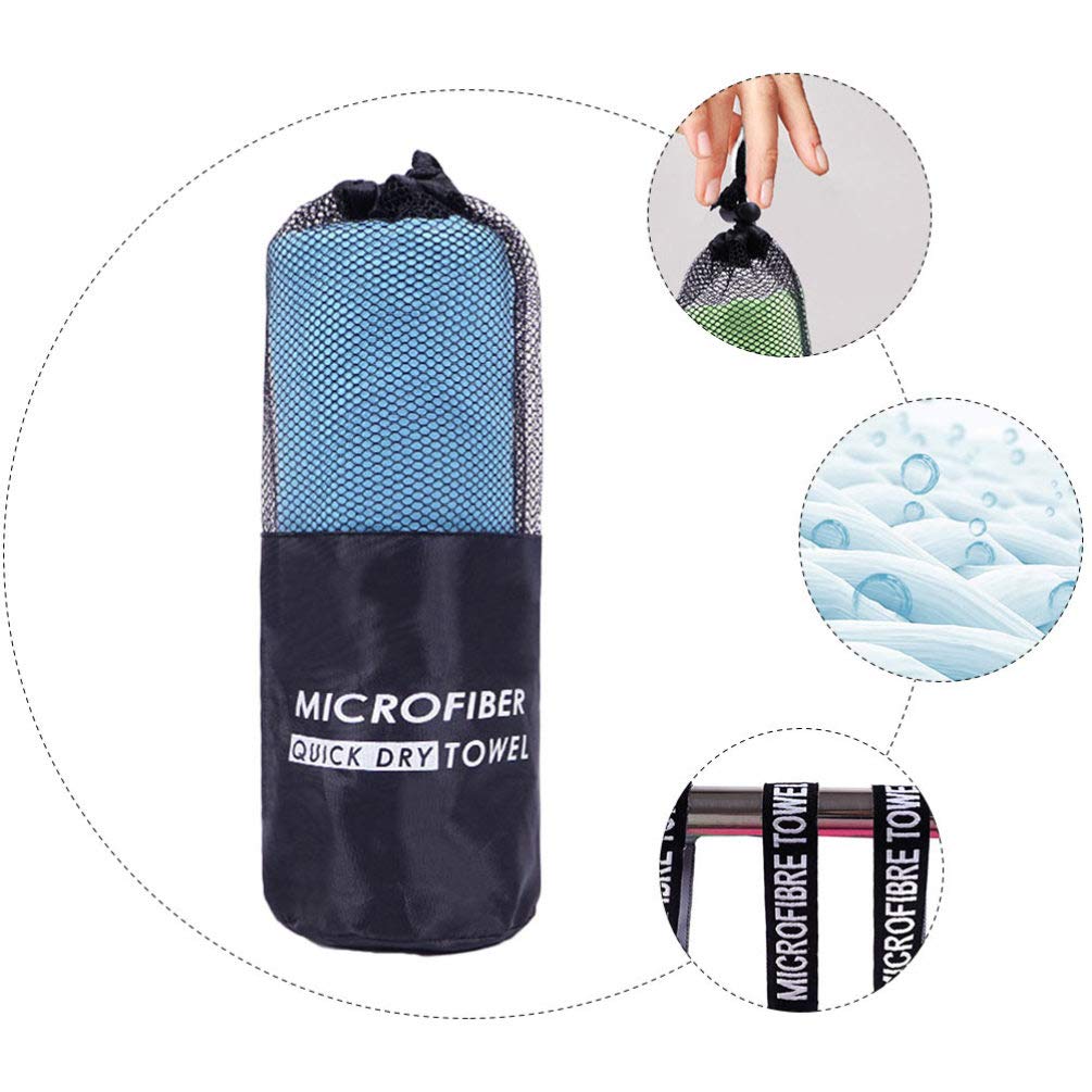 Cabilock Quick Dry Cooling Towel - Gym, Sports, Swimming & Workout Towel - Ice Cooling & Quick Drying for Fitness, Camping, Beach & Travel - Super Absorbent Fiber Sweat Towel for Active Lifestyles