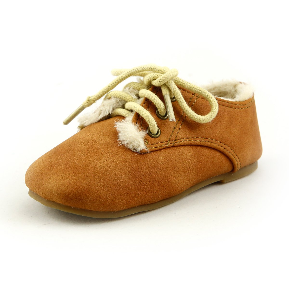 Premium Shearling Oxford Shoes for Women - Comfortable & Stylish Winter Boots - Perfect for Casual Outings, Office Wear & Cold Weather Fashion