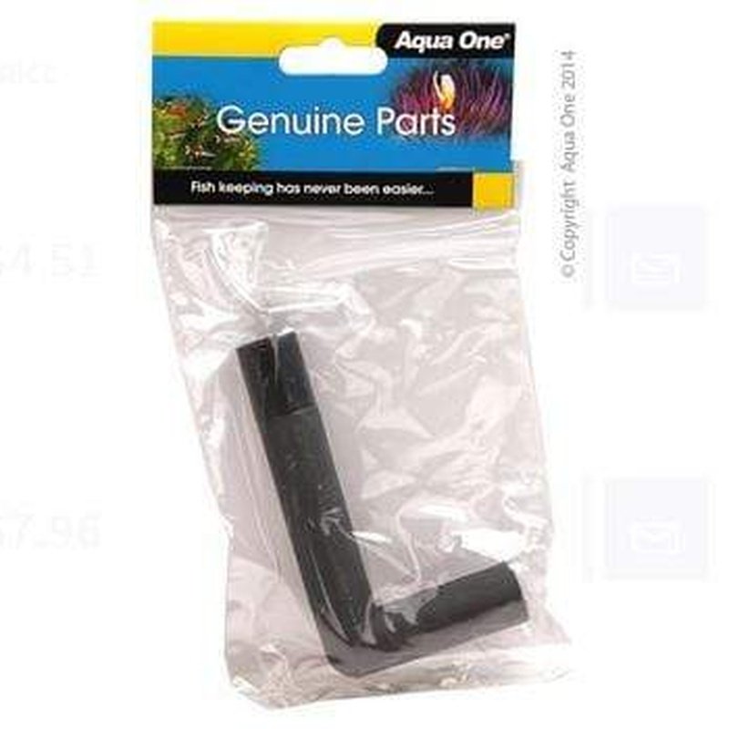Aqua One Elbow and Adapter for AquaStyle 620/620T & AquaMode 900 - Replacement Part #10709 - Perfect for Aquarium Filter Maintenance and Water System Repair