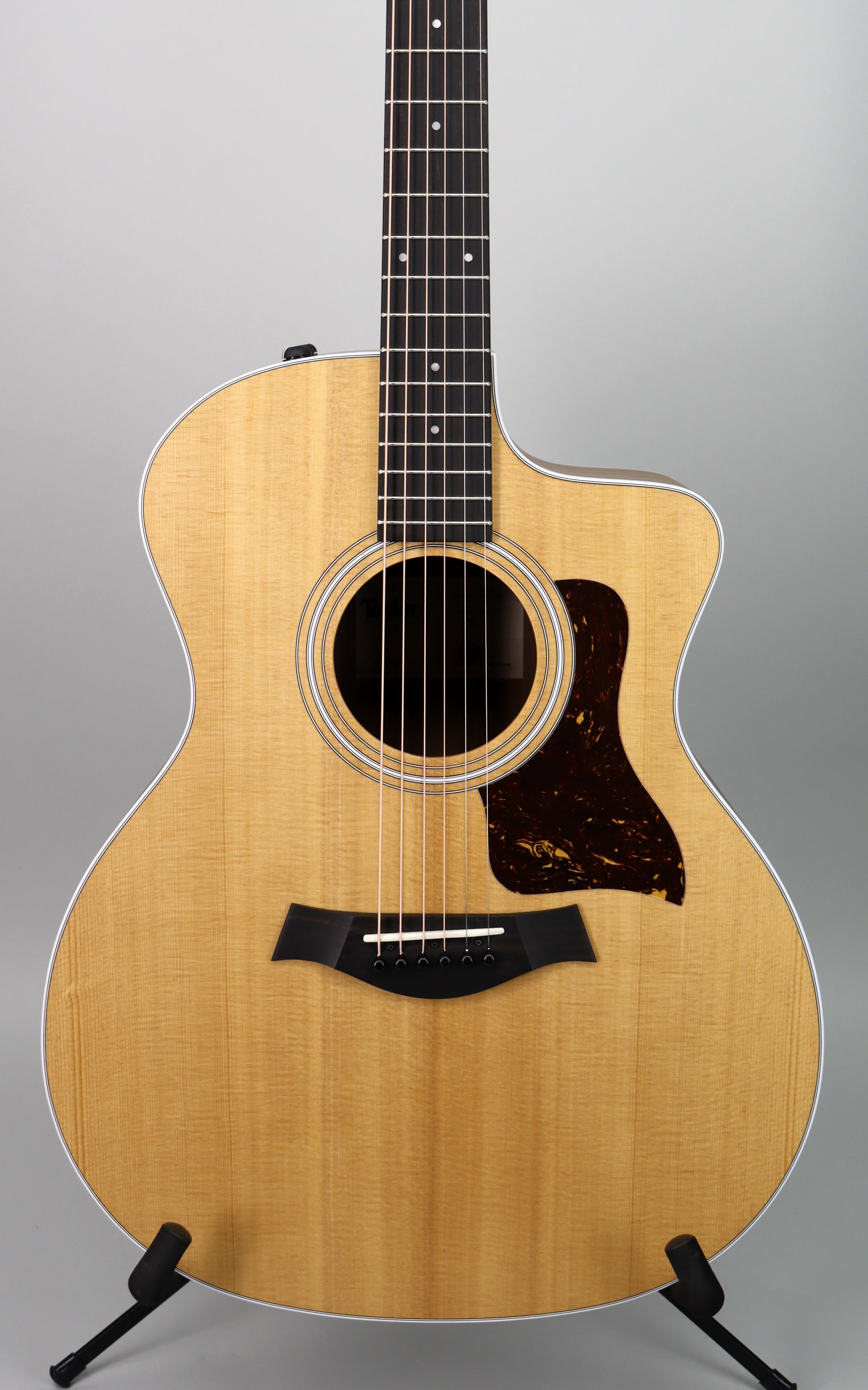 Taylor 214CE Grand Auditorium Acoustic-Electric Guitar with Case - Perfect for Stage Performances, Studio Recording & Home Practice