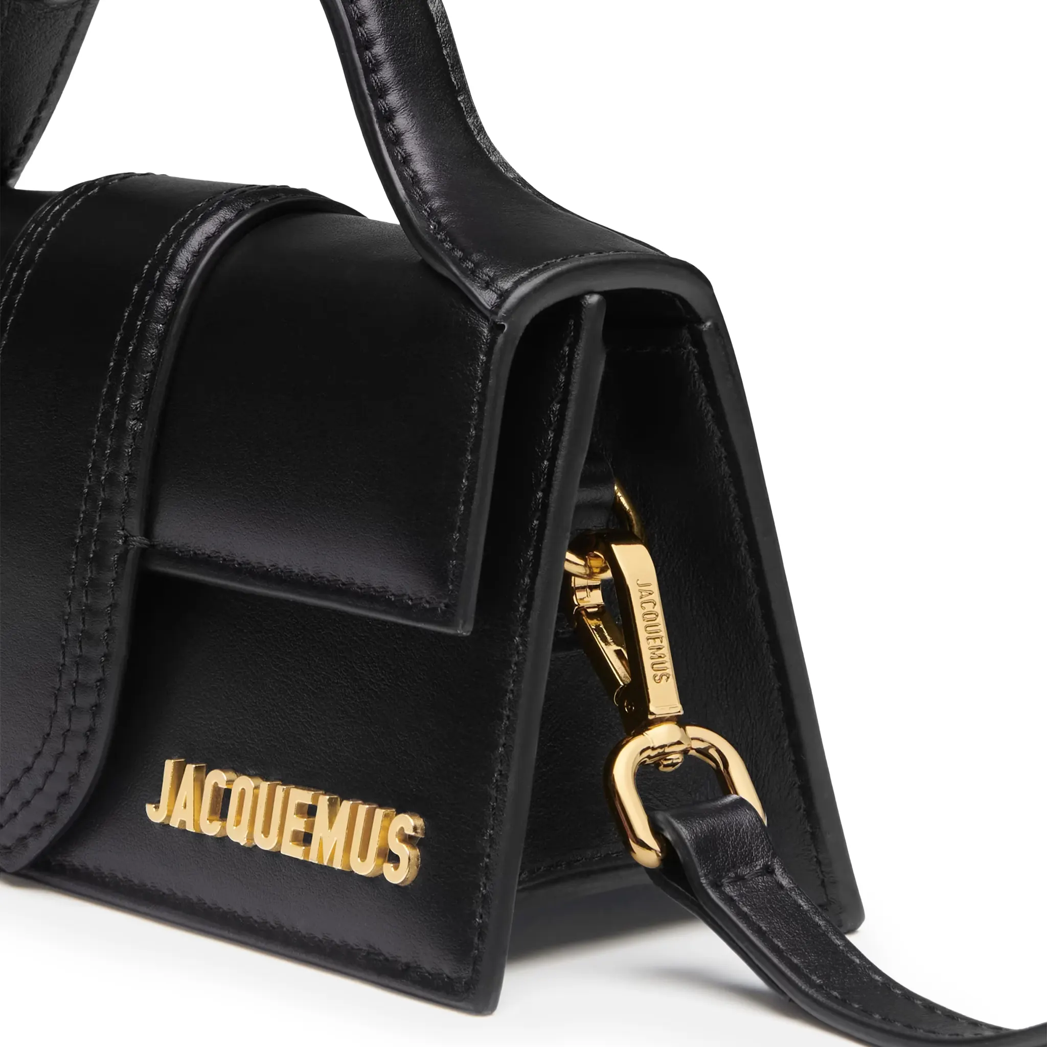 Jacquemus Le Bambino Small Black Crossbody Bag for Women - Stylish & Compact Shoulder Purse for Everyday Use, Date Night, and Travel Accessories