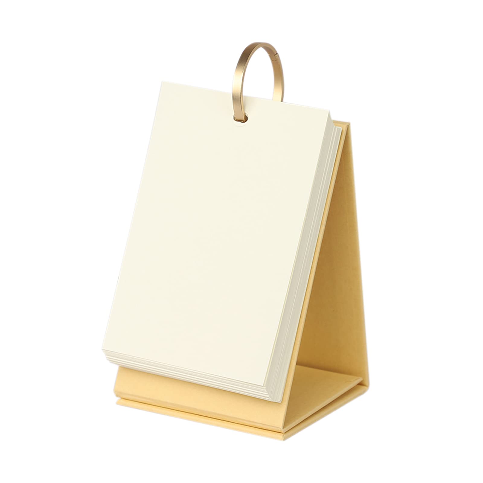 Small Blank Flash Cards Index Cards - 3x5 Inch Kraft Paper Note Cards with Binder Rings | White Study Cards, Memo Scratch Pads, DIY Greeting Cards & Customizable Cardstock | Perfect for School, Office, Memory Games & Gift Making