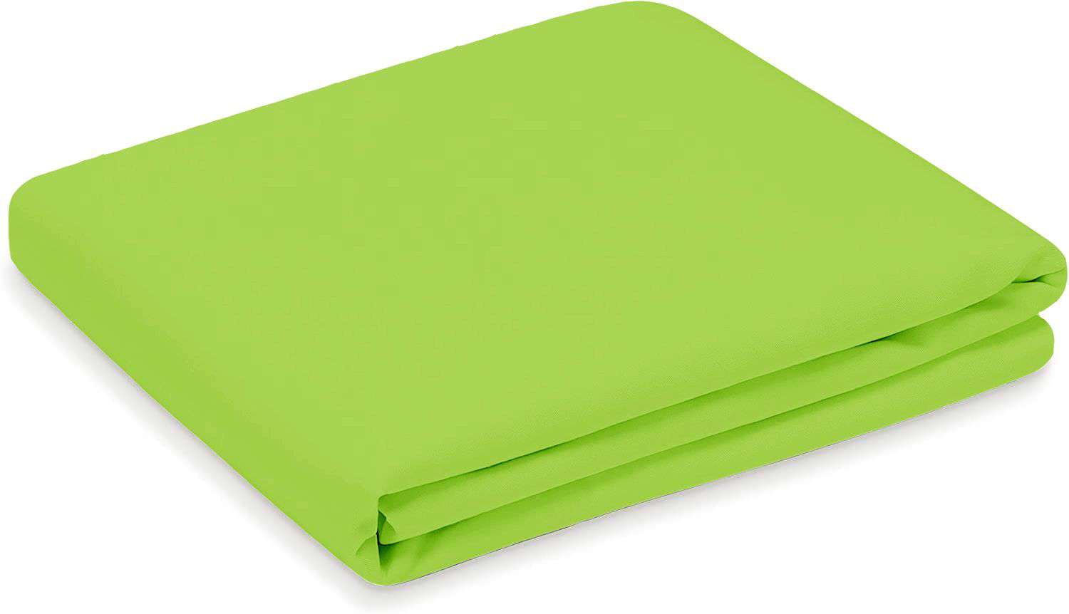 1000TC Premium Ultra Soft Body Pillowcase - Green - Perfect for Home, Bedroom, Travel & Relaxation