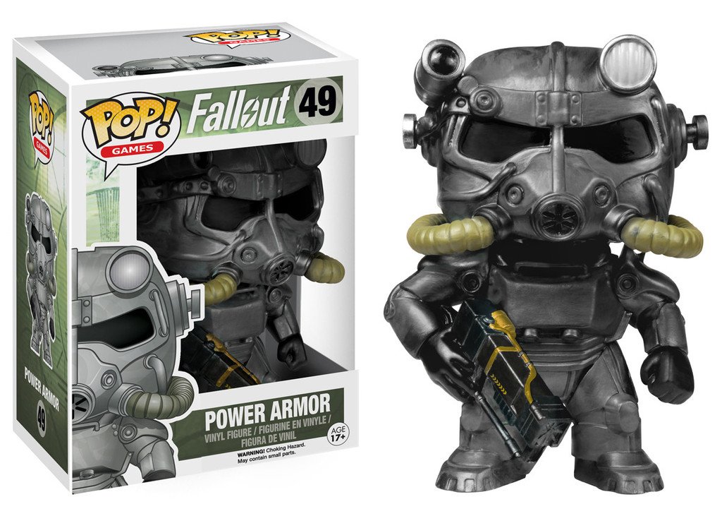 Funko POP Games: Fallout Power Armor Collectible Vinyl Figure - Official Fallout Merchandise for Gamers and Collectors | Perfect for Display, Gifts, and Gaming Room Decor