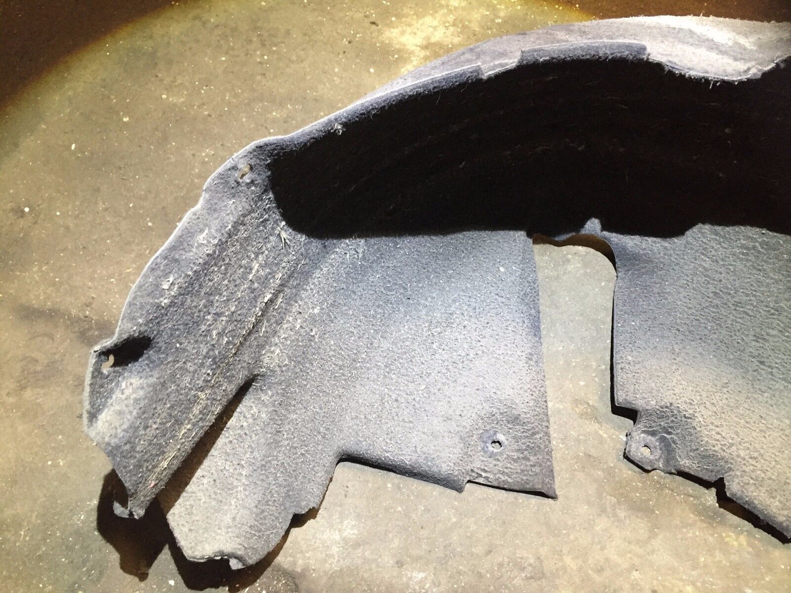 2003-2006 Mercedes C230 W203 Coupe Rear Passenger Fender Liner Splash Shield OEM Replacement Part - Perfect for Car Repair & Maintenance