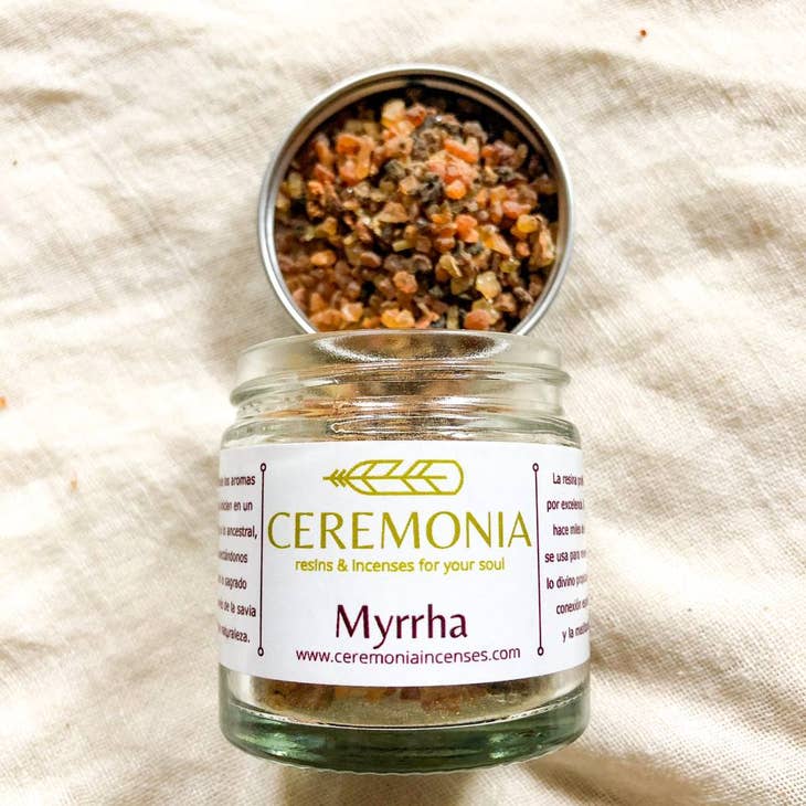 Premium Myrrh Incense Sticks - Natural Balsamic & Woody Aroma for Meditation, Yoga, Relaxation & Spiritual Cleansing