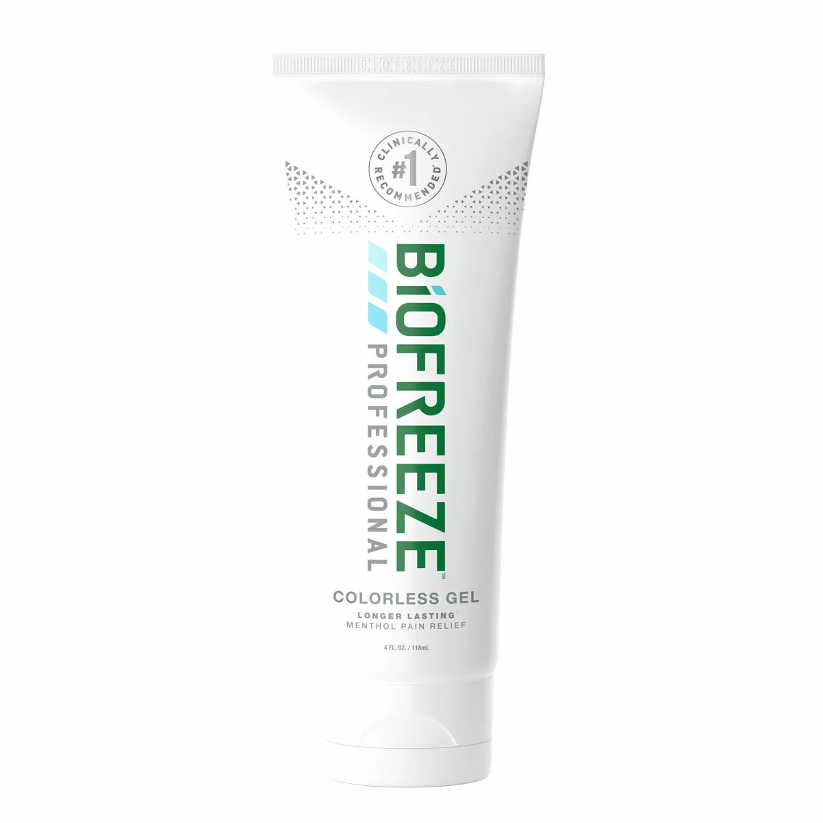 Biofreeze Professional Pain Relief Gel - 4 oz Tube for Muscle & Joint Pain - Fast-Acting Cooling Gel for Athletes, Arthritis & Back Pain Relief