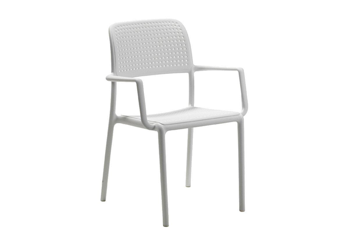 EZ Hospitality Bora Outdoor Armchair - Lightweight Patio Lounge Chair with Water-Resistant Fabric - Perfect for Poolside, Garden, and Backyard Relaxation