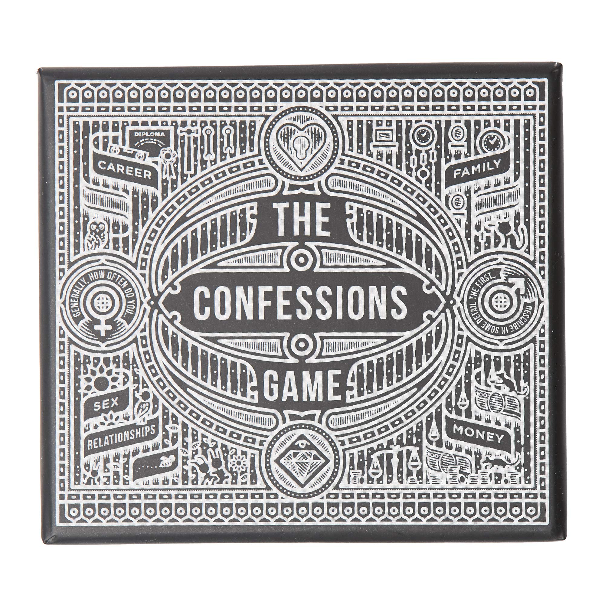 The School of Life Confessions Cards Game - Emotional Intelligence & Self-Discovery Tool for Therapy, Team Building, and Family Game Nights
