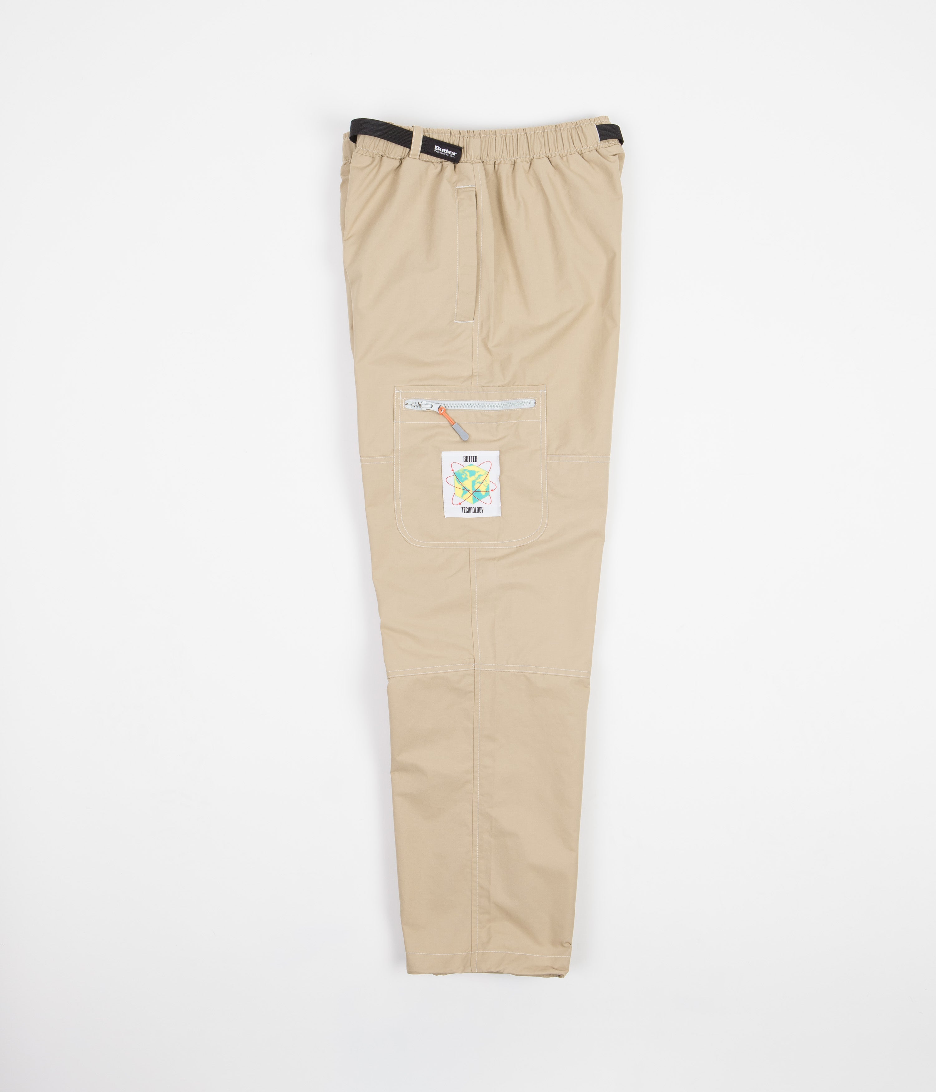 Butter Goods Spray Cargo Pants for Men - Khaki Military Style Tactical Pants | Outdoor Hiking, Camping & Streetwear Fashion