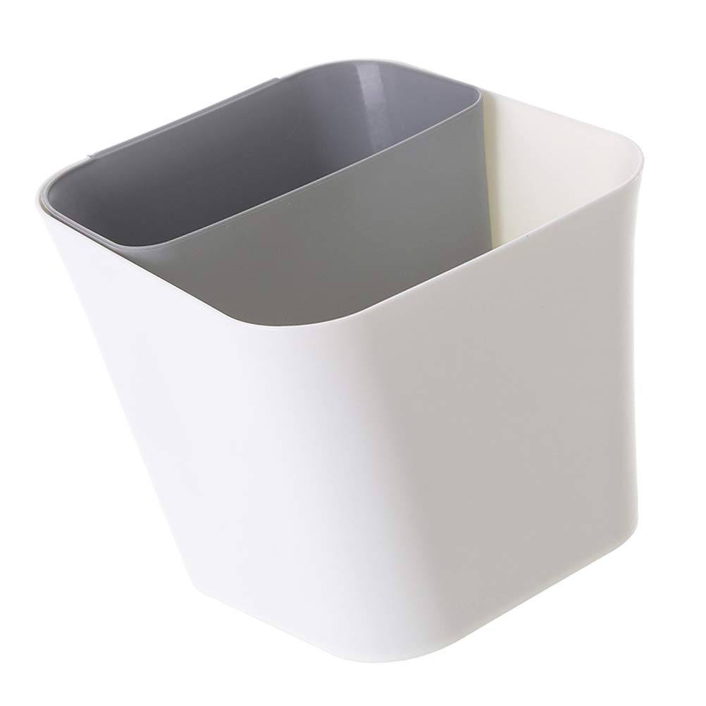 Eco-Friendly Kitchen Trash Can with Lid - 13 Gallon Waste Disposal Bin for Home, Office & Bathroom - Durable Garbage Container for Wet & Dry Waste - Space-Saving Design Perfect for Under Sink & Countertop Use