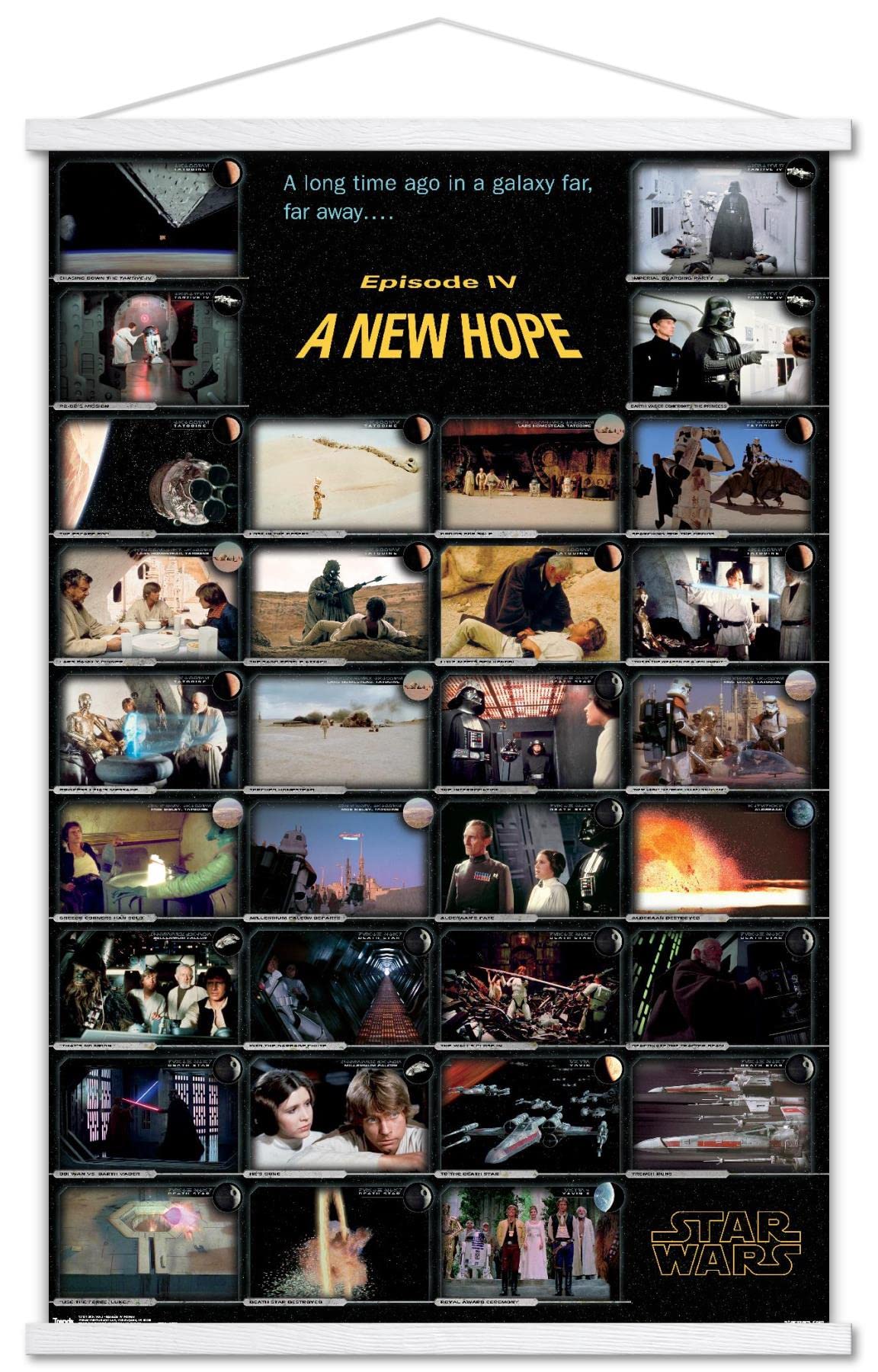 Star Wars: A New Hope Movie Poster - 22.375