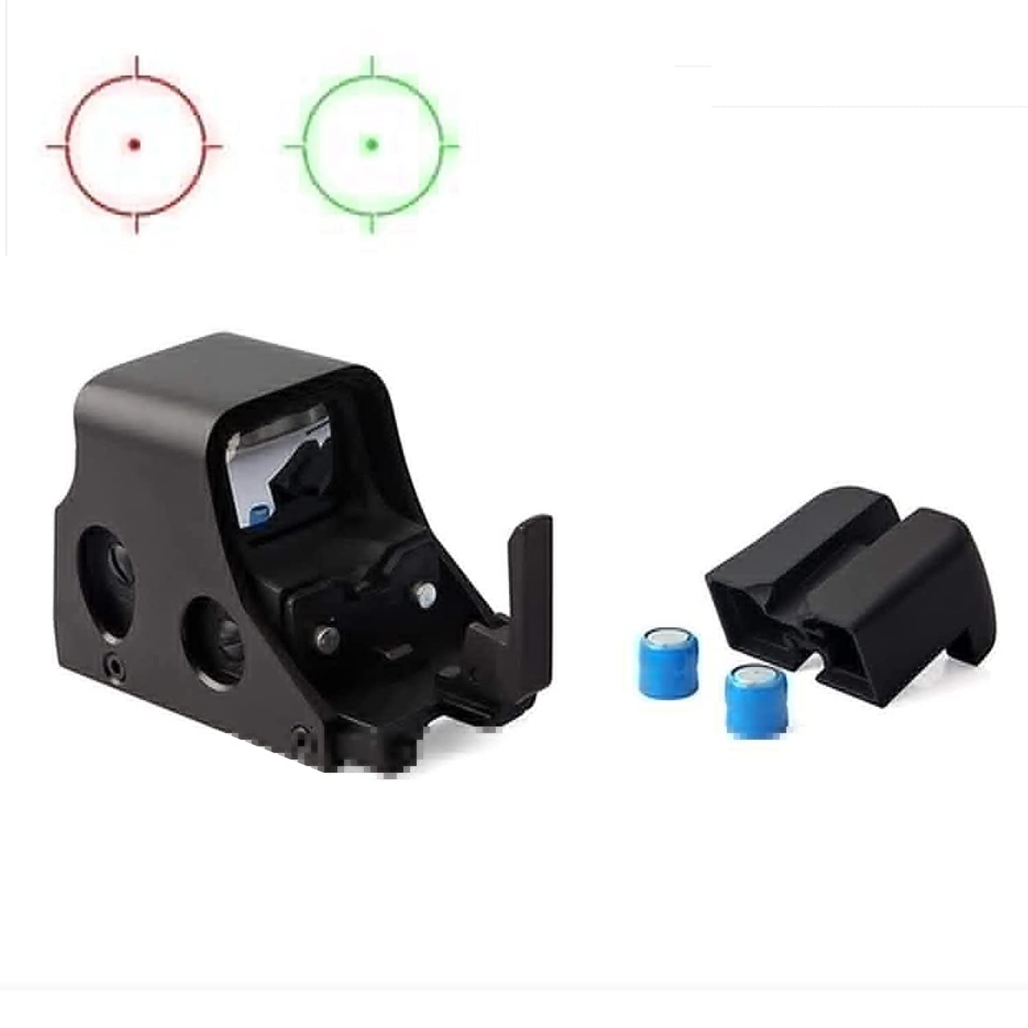 551 Red Dot Sight - Holographic Green/Red Dot Reflex Sight with Battery | Durable Metal Scope for Pistols, Rifles & Hunting | Perfect for Tactical Shooting, Home Defense & Outdoor Adventures