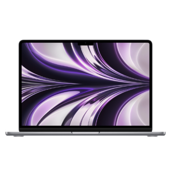 Apple MacBook Air M2 Chip 13-inch Laptop 256GB SSD 8GB RAM 8-Core CPU & GPU (Mid 2022) Space Gray - Lightweight & Powerful for Work, Study & Travel