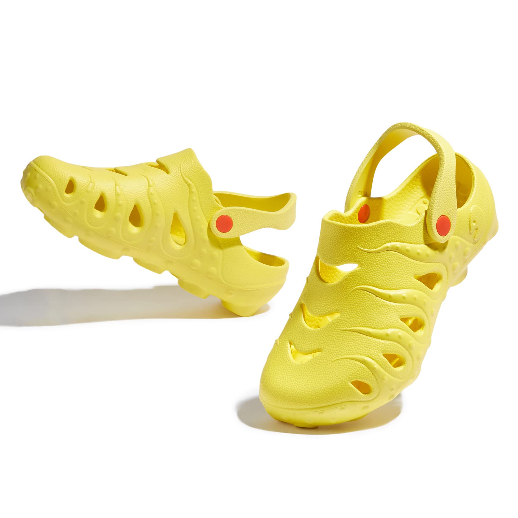 **UIN Men's Clog Garden Shoes - Slip-On Beach Outdoor Slippers & Sandals with Octopus Design - Perfect for Gardening, Beach Walks, and Casual Wear**