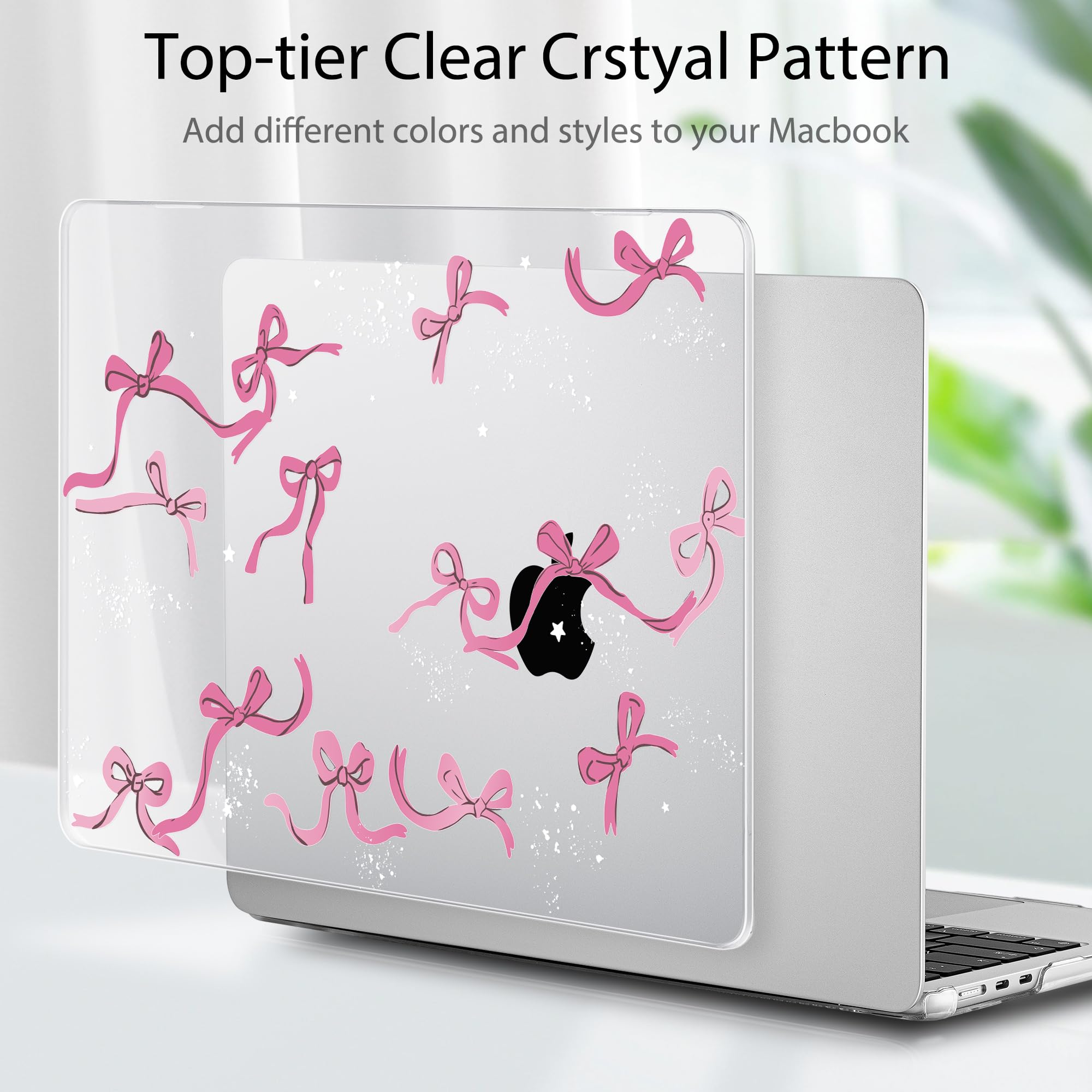 Premium Hard Plastic Protective Case for MacBook Air 13.6 inch (2022-2025 Models A3240/A3113/A2681) - Compatible with M2 Chip, Liquid Retina Display & Touch ID - Lightweight Durable Cover for Work, Travel & School Use