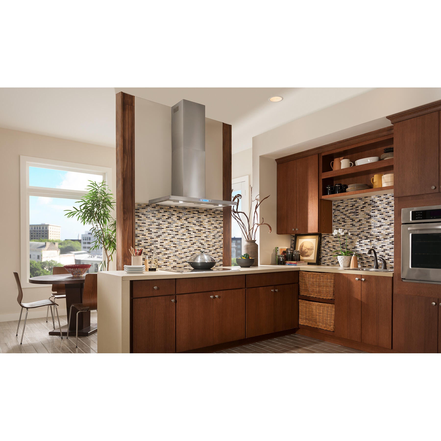 **WBF4I30SB 30 Inch Stainless Steel Chimney Range Hood - 400 CFM Powerful Blower, WBF4I Series - Ideal for Kitchen Ventilation & Smoke Removal**