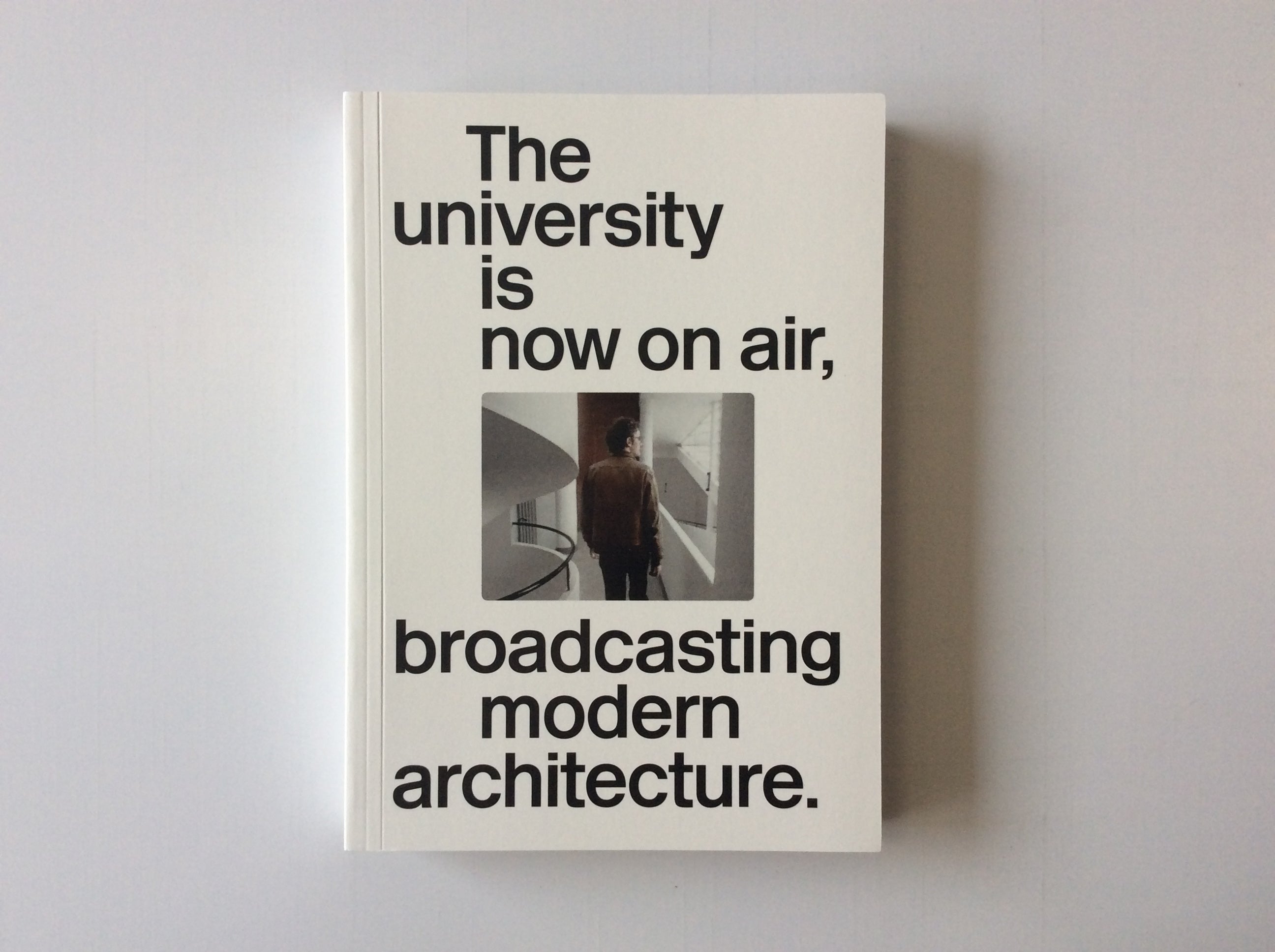 The University Is Now On Air: Broadcasting Modern Architecture - Perfect for College Students, Educators & Architecture Enthusiasts | Ideal for Dorm Decor, Office Display & Gift Giving