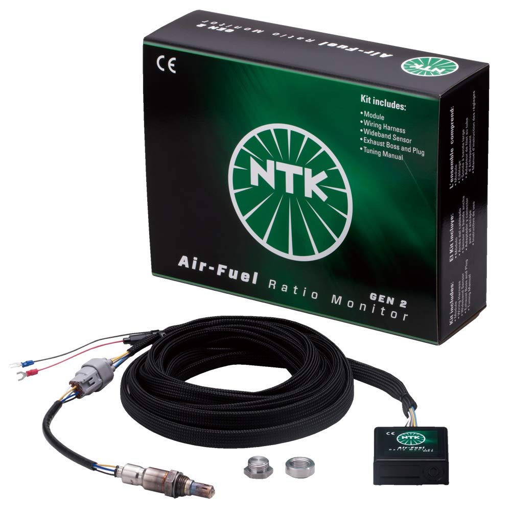 NGK 90067 AFR Monitor Kit (Gen2) - Wideband Air Fuel Ratio Sensor for Performance Tuning | Perfect for Racing, Dyno Testing & Engine Diagnostics