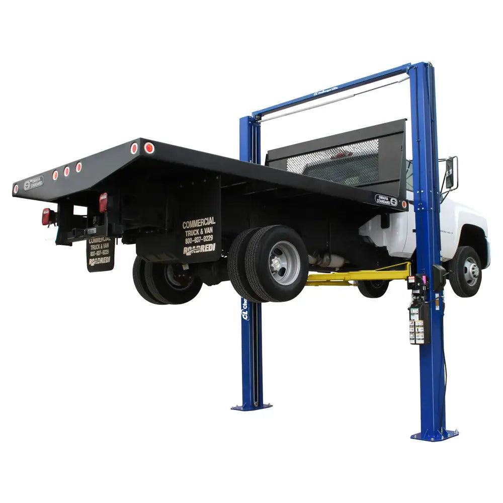Challenger LE12 HD Symmetric 2 Post Car Lift - 12,000 lbs Capacity for Auto Repair Shops & Garages | Heavy Duty Vehicle Hoist for Trucks, SUVs, and Sedans