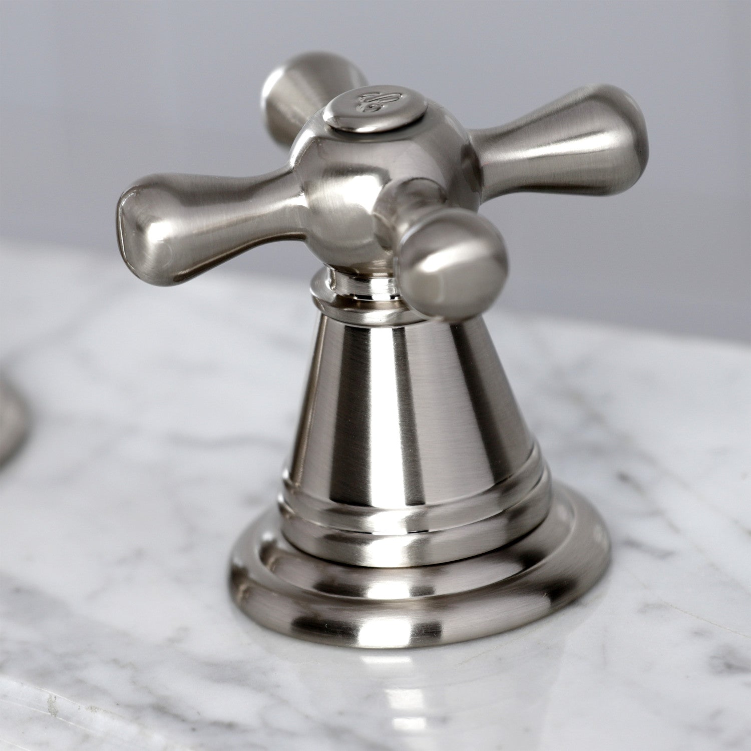 American Classic FSC1978AAX 3-Hole Widespread Bathroom Faucet with Pop-Up Drain - Brushed Nickel Finish - Perfect for Modern Bathroom Vanities and Powder Rooms