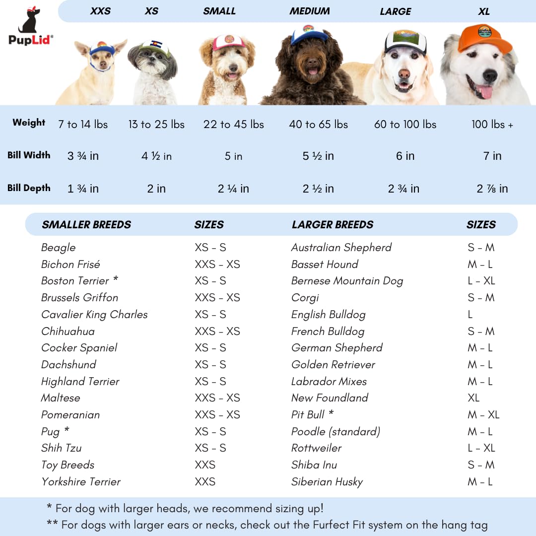 **Premium PupLid Trucker Hats for Dogs - Small Adjustable Sun Protection Hat for Active Pets | Stylish & Comfortable Fit | Red Surfer Dog Design | Perfect for Beach, Hiking & Outdoor Adventures**
