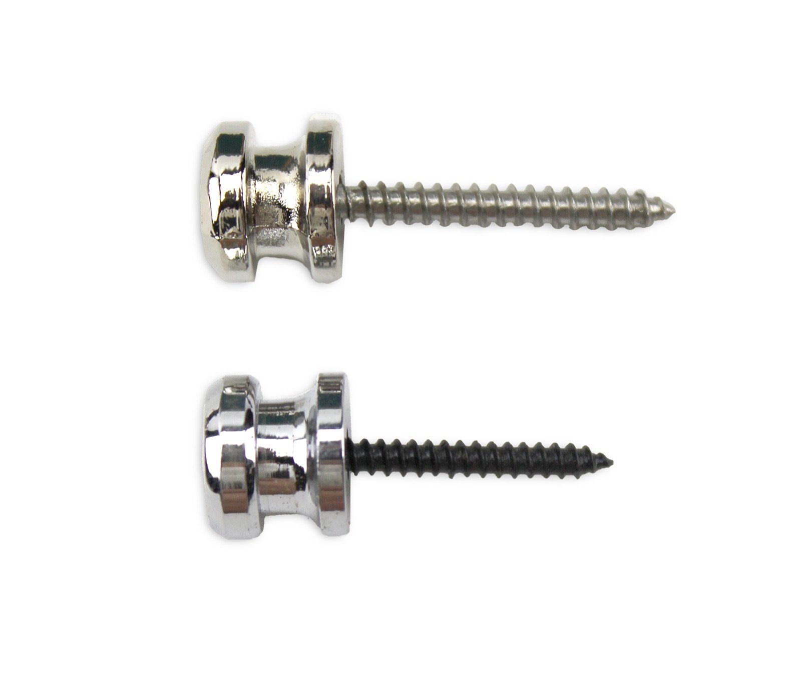 Walker & Williams Extra Long Deep Barrel Guitar Strap Locks - Secure Strap Buttons for Thick Guitar Straps (Acoustic, Electric, Bass) - Perfect for Live Performances & Studio Sessions