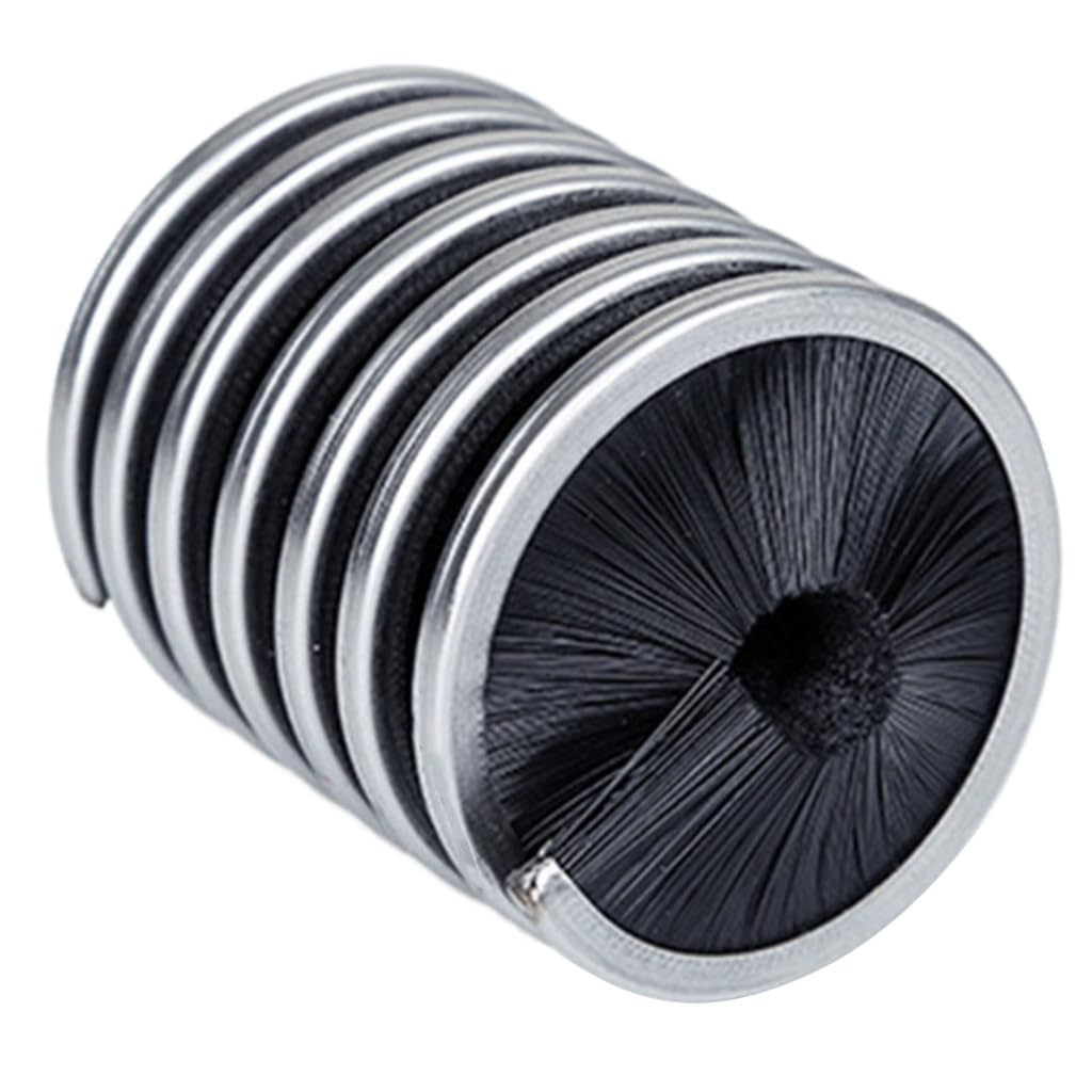 Durable Stainless Steel Nylon Rope Cleaning Brush - Heavy Duty Rock Climbing Gear & Washing Tool for Outdoor Adventure, Camping, and Marine Use