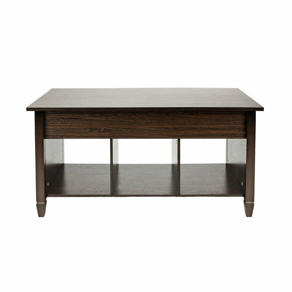 Lift Top Coffee Table with Hidden Storage for Living Room
