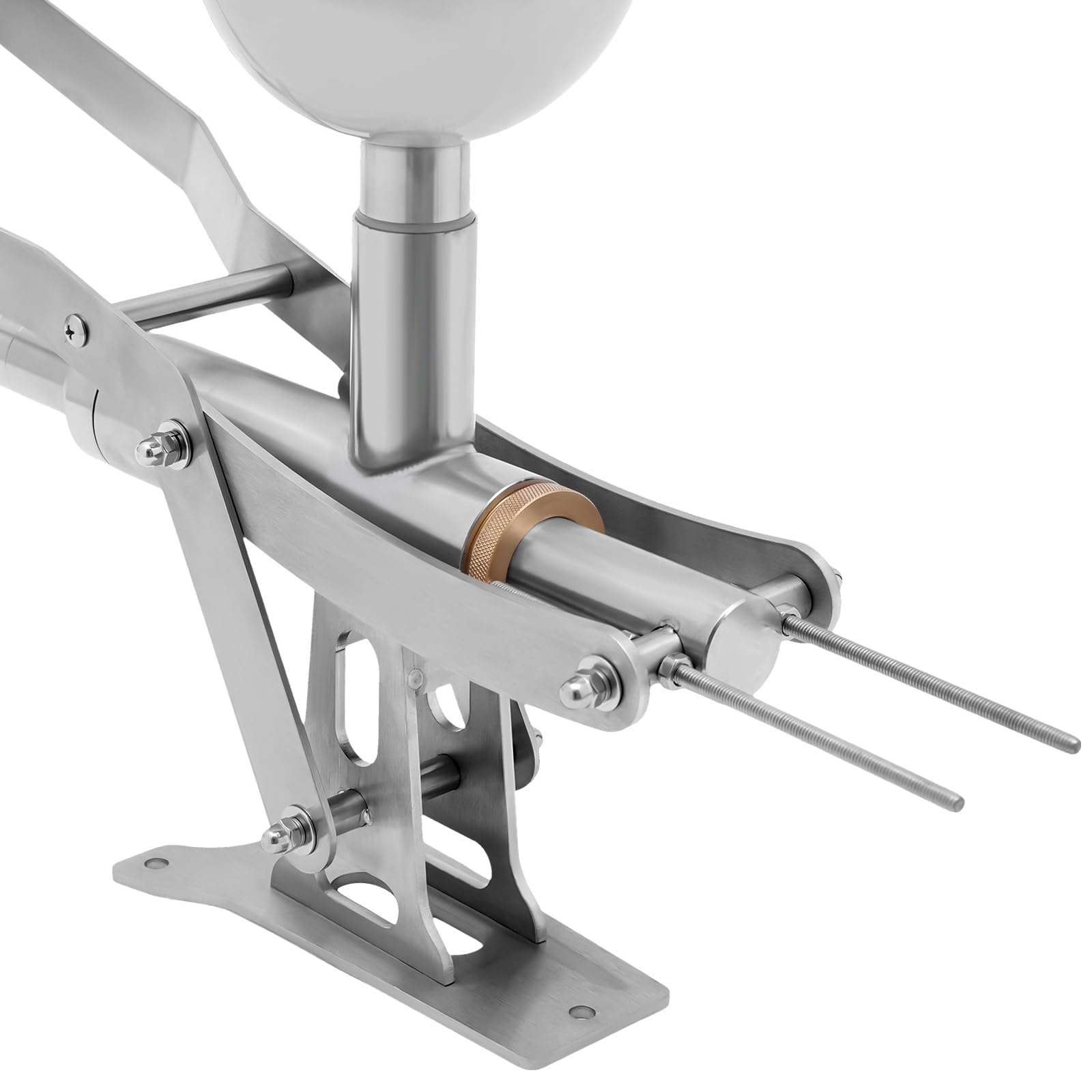 **5L Stainless Steel Manual Donut Filler Machine - Portable Mini Donut Maker & Dispenser for Home Kitchens, Bakeries, Dessert Shops - Perfect for Making Fresh Donuts, Pastries, and Desserts**
