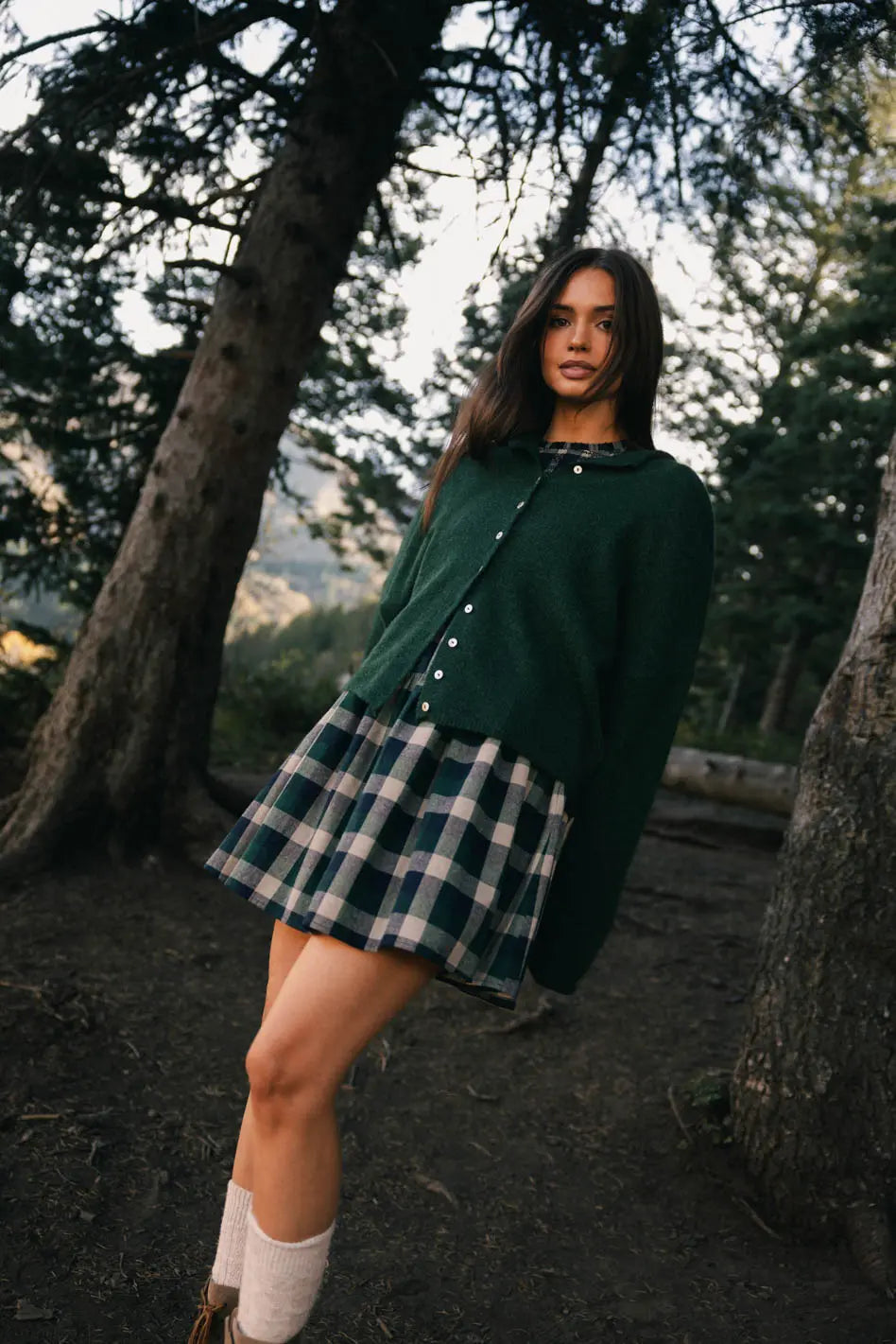 Green Maci Cardigan for Women - Soft & Cozy Knit Sweater | Perfect for Fall & Winter Layering, Office Wear & Casual Outfits