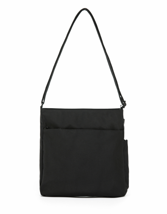 TOSCA TCA983 Anti-Theft Side Bag - Secure Crossbody Sling Pack for Travel, Commuting & Outdoor Activities - Black