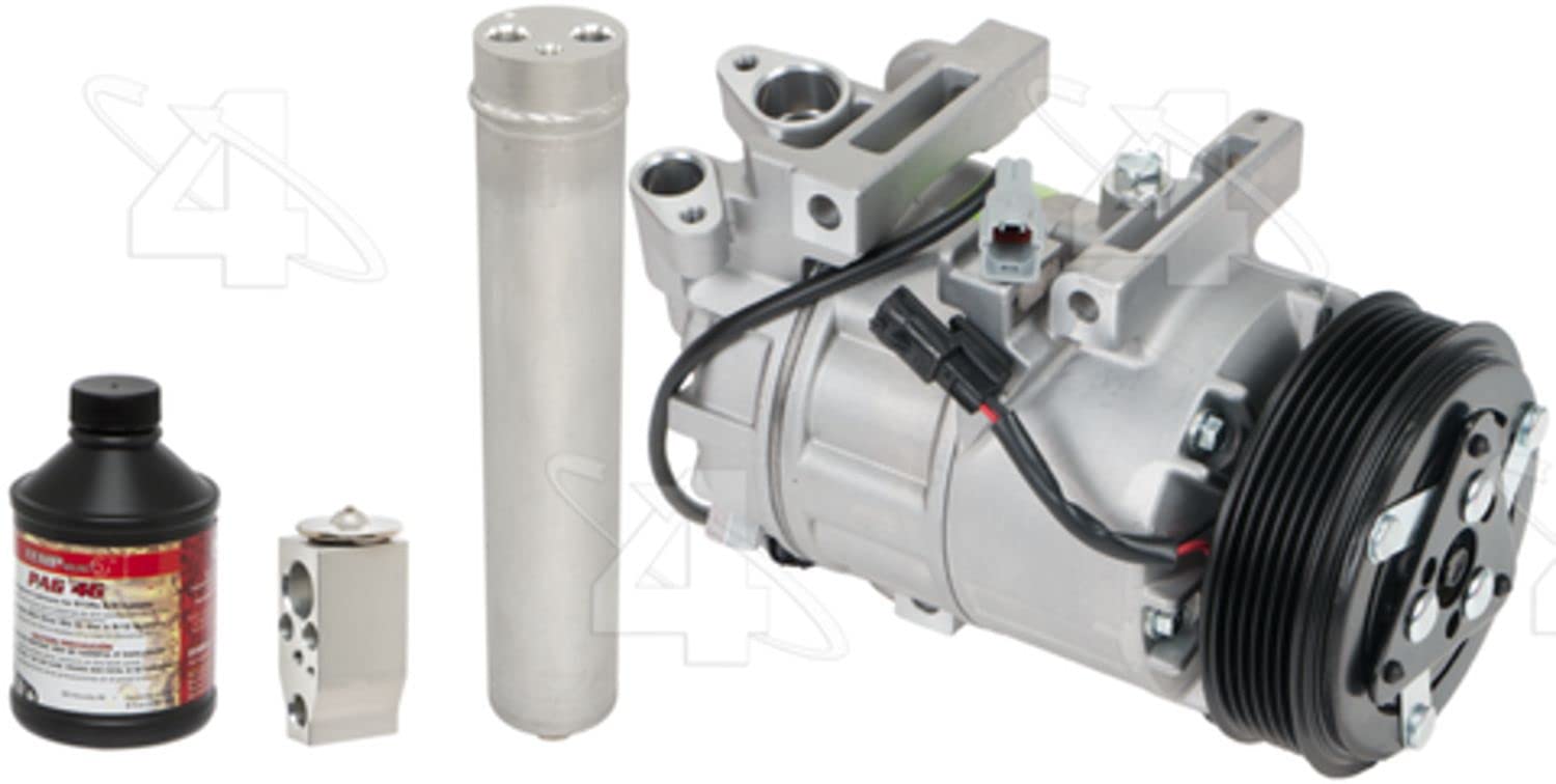 Four Seasons 8685NK Complete Air Conditioning Kit with New Compressor - A/C Replacement Kit for Car, Truck & SUV - Perfect for Summer Cooling & Vehicle Maintenance