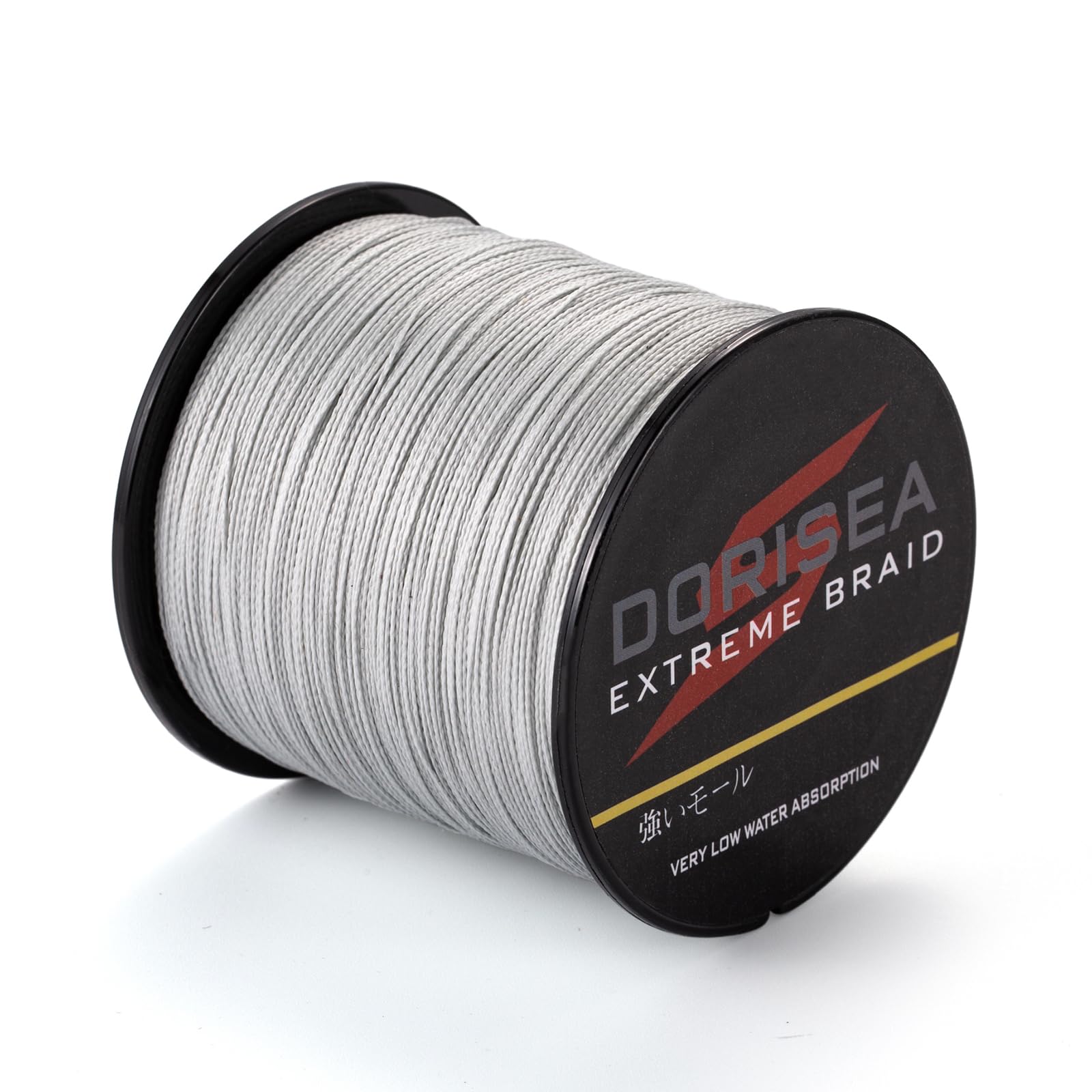 Extreme Braid 100% PE Grey Braided Fishing Line 109-2187 Yards 6-550LB Test - Super Strong Abrasion Resistant Fishing Wire for Saltwater & Freshwater - Perfect for Deep Sea Fishing, Bass, Trout & Offshore Angling