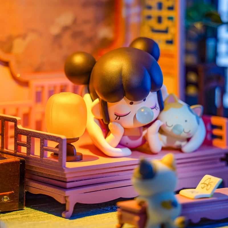 NANCI The Golden Hairpin Series Blind Box - Collectible Chinese Style Doll Figures for Display & Gifting - Perfect for Anime Fans, Home Decor, and Office Desk Accessories