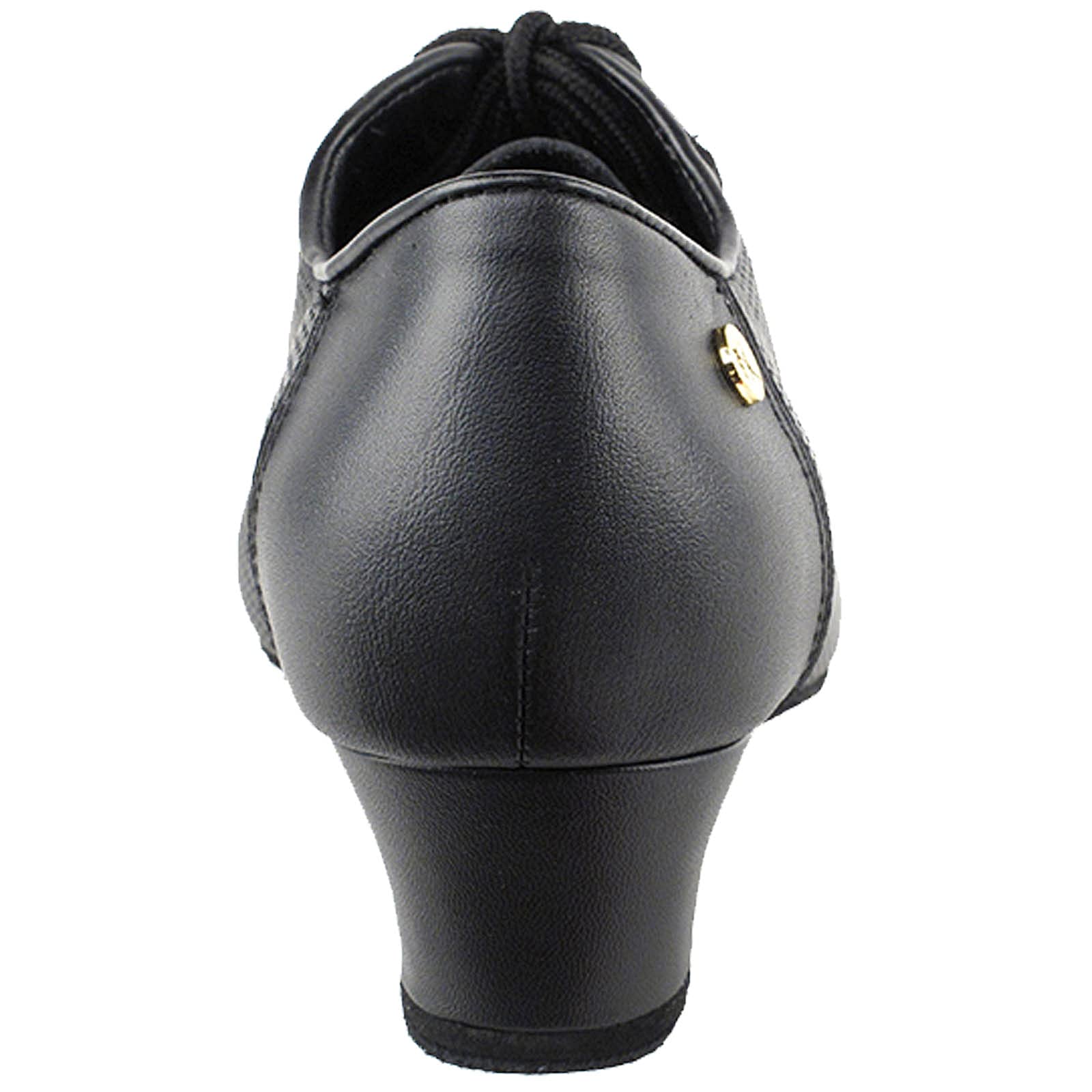 Professional Women's Ballroom Dance Shoes - Double Sole Coaching Shoes CD1122DBEB 1.5