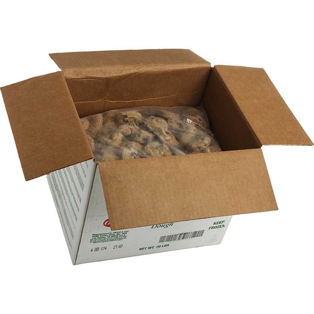 Otis Spunkmeyer Gourmet Chocolate Chip Cookie Dough - 5 lb Bag (4 Pack) | Ready-to-Bake Cookies for Parties, Events & Home Baking