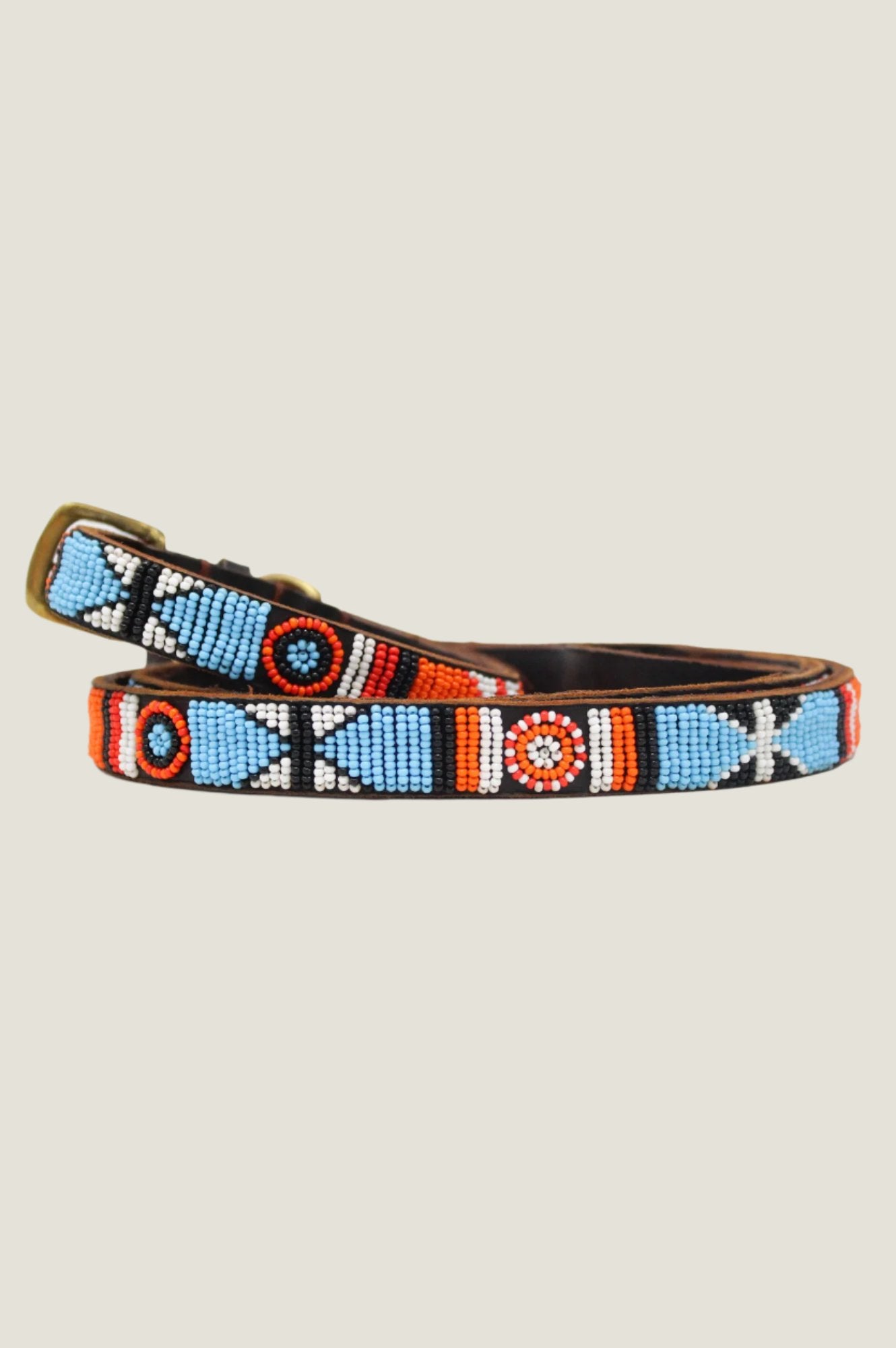 Arrow and Disc Dog Collar - Thin Adjustable Nylon Pet Collar with D-Ring | Perfect for Small Dogs, Training & Outdoor Adventures