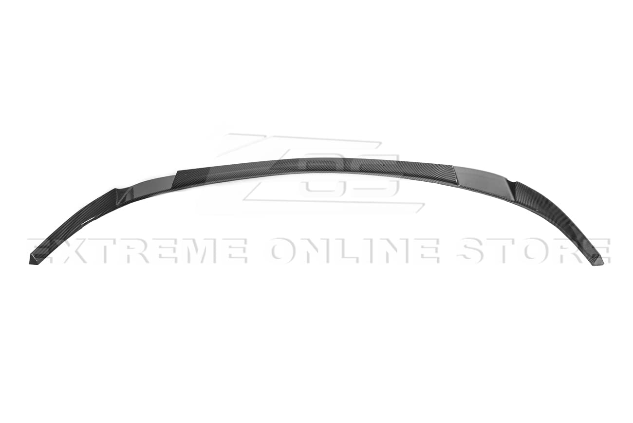 2005-2013 Chevrolet Corvette C6 Base & ZR1 Style Front Bumper Lower Lip Splitter - ABS Plastic Hydro-Dipped Carbon Fiber | Aerodynamic Upgrade for Enhanced Performance & Aggressive Look | Perfect for Car Shows, Racing & Street Style