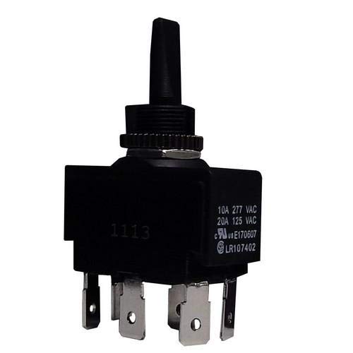 Morris 70127 Momentary Contact Toggle Switch - 13 Pack | On/Off Push Button Switch for Electronics, DIY Projects & Industrial Equipment | Perfect for Control Panels, Machinery & Automotive Applications