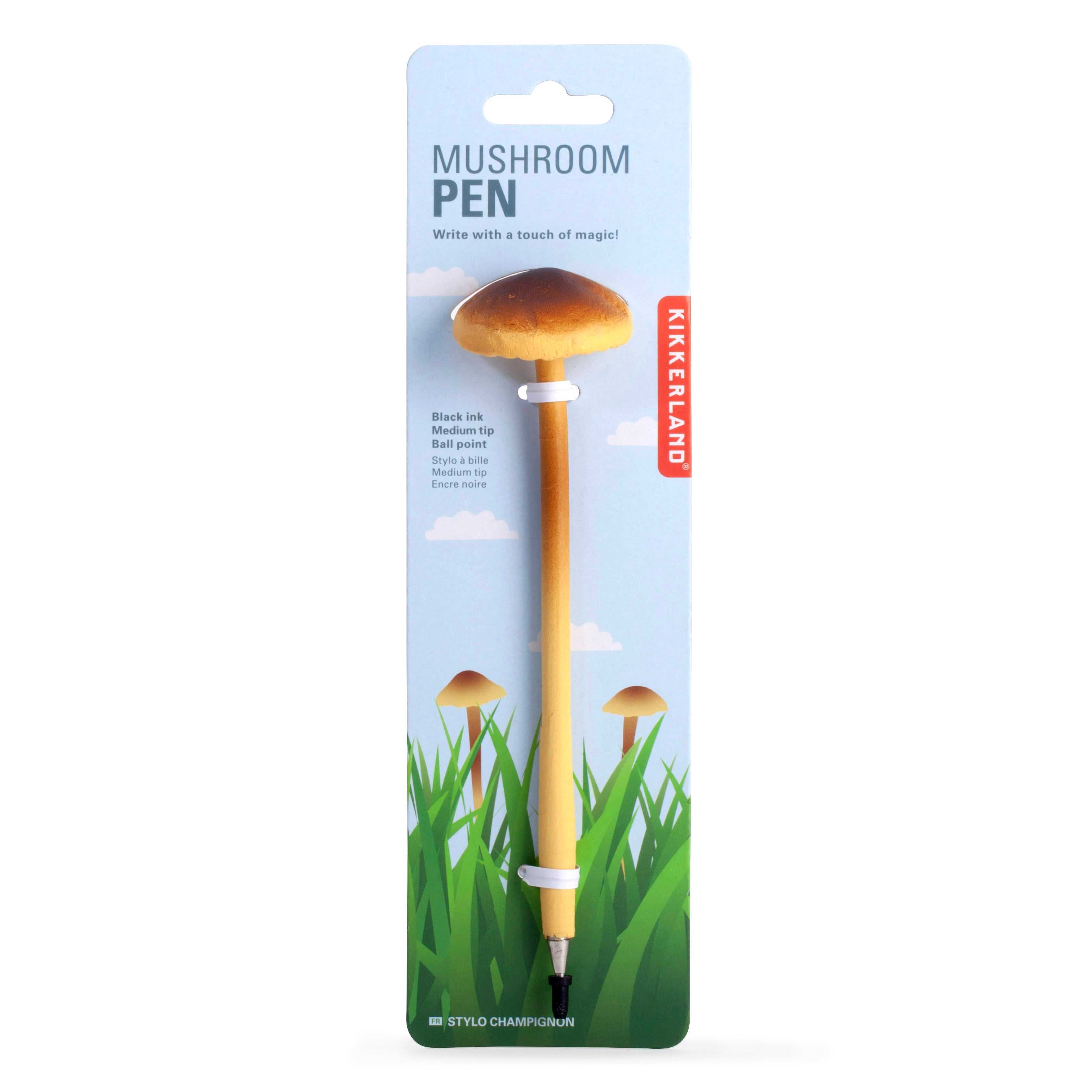 Magic Mushroom Pen - Fun & Unique Writing Tool for Journaling, Note Taking & Gifting - Perfect for Students, Artists & Office Use