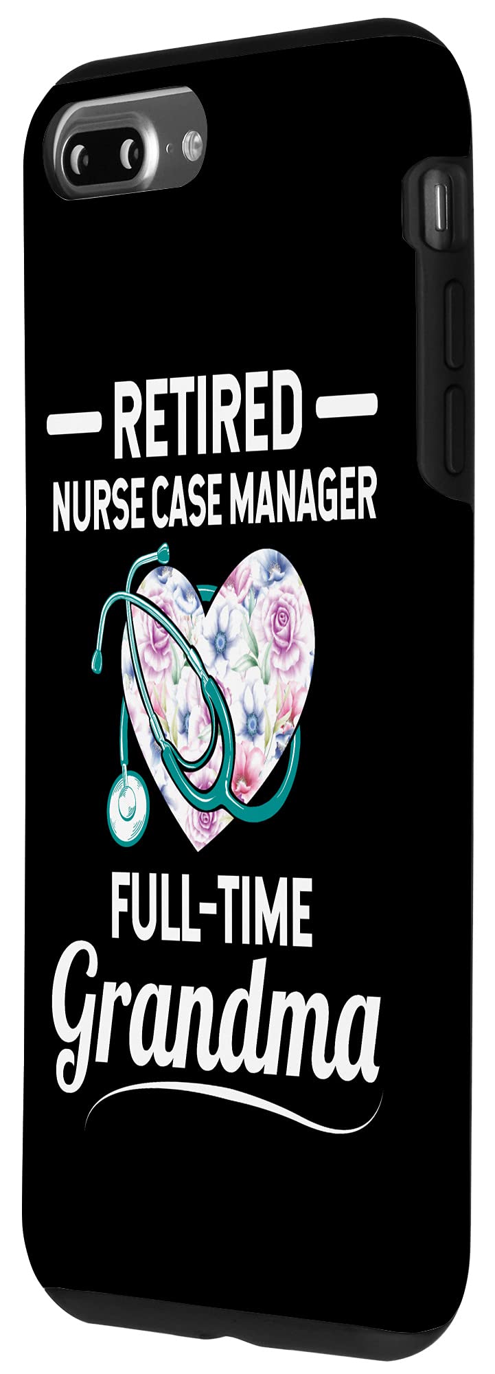 iPhone 7 Plus/8 Plus Protective Phone Case - Durable Cover for Nurses, Case Managers & Grandmas | Perfect for Healthcare Professionals & Active Seniors