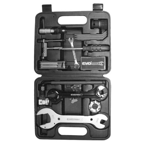 Evo EV-P18 18-Piece Professional Tool Set - Durable Metal Toolbox for Home Repair, Auto Maintenance & DIY Projects | Perfect for Mechanics, Handymen & DIY Enthusiasts