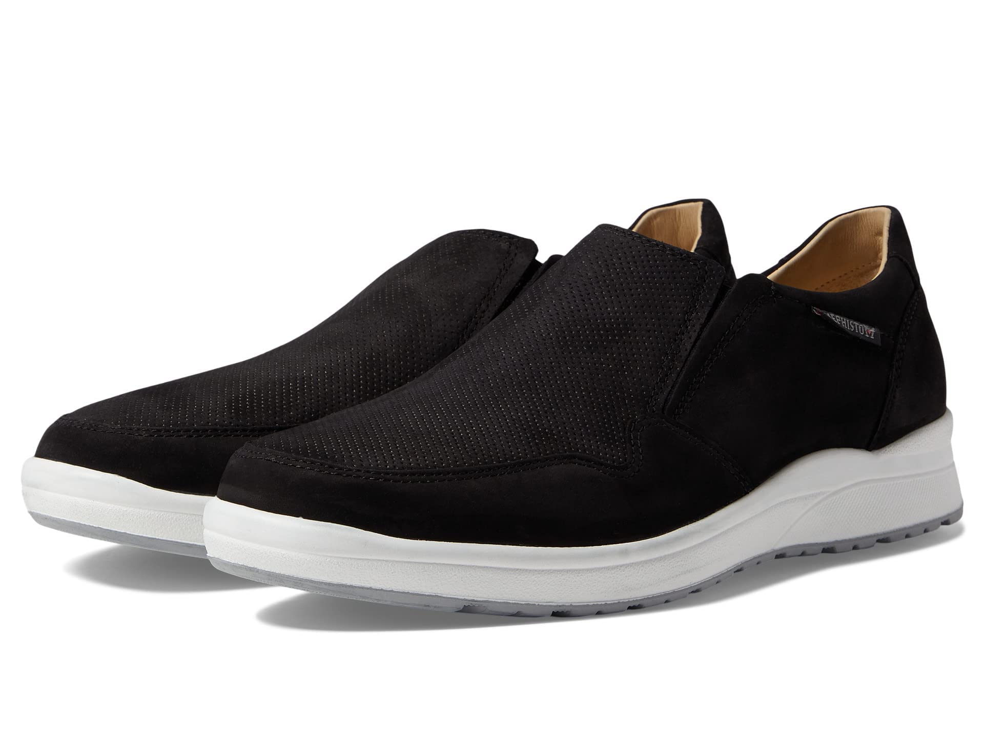Mephisto Men's Valter Moccasin - Comfortable Leather Slip-On Shoes for Casual Wear | Perfect for Walking, Travel & Office