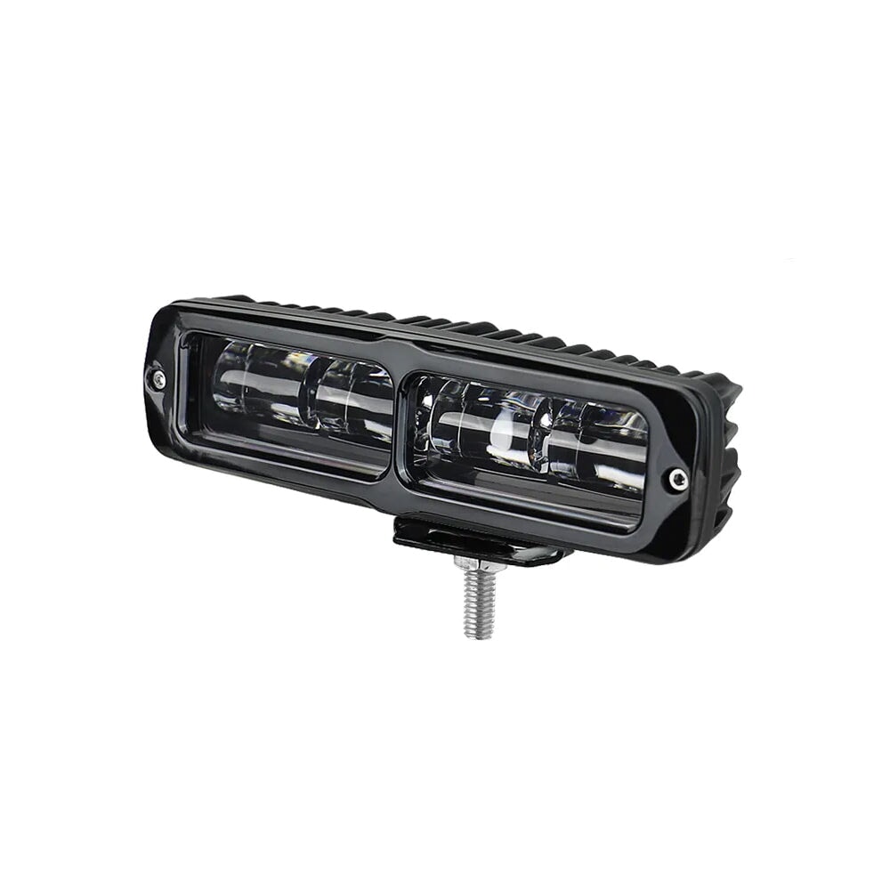 Eagle Lights 6 Generation II LED Projection Light Bar for Harley Davidson Softail & Dyna - 2500 Lumens - High Brightness Motorcycle Headlight for Night Riding & Off-Road Adventures