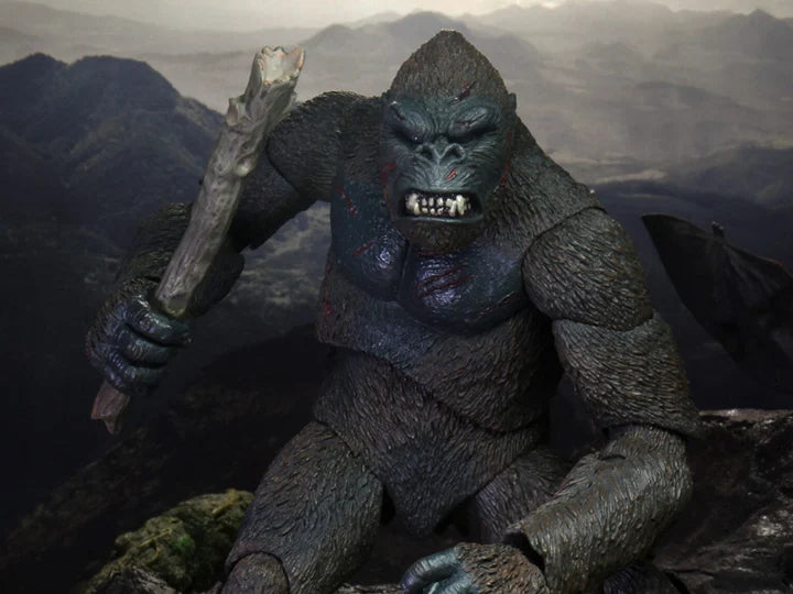 NECA King Kong (Skull Island) Action Figure - Collectible Movie Toy for Fans & Gift Idea - Perfect for Display, Cosplay, and Kong Themed Decor